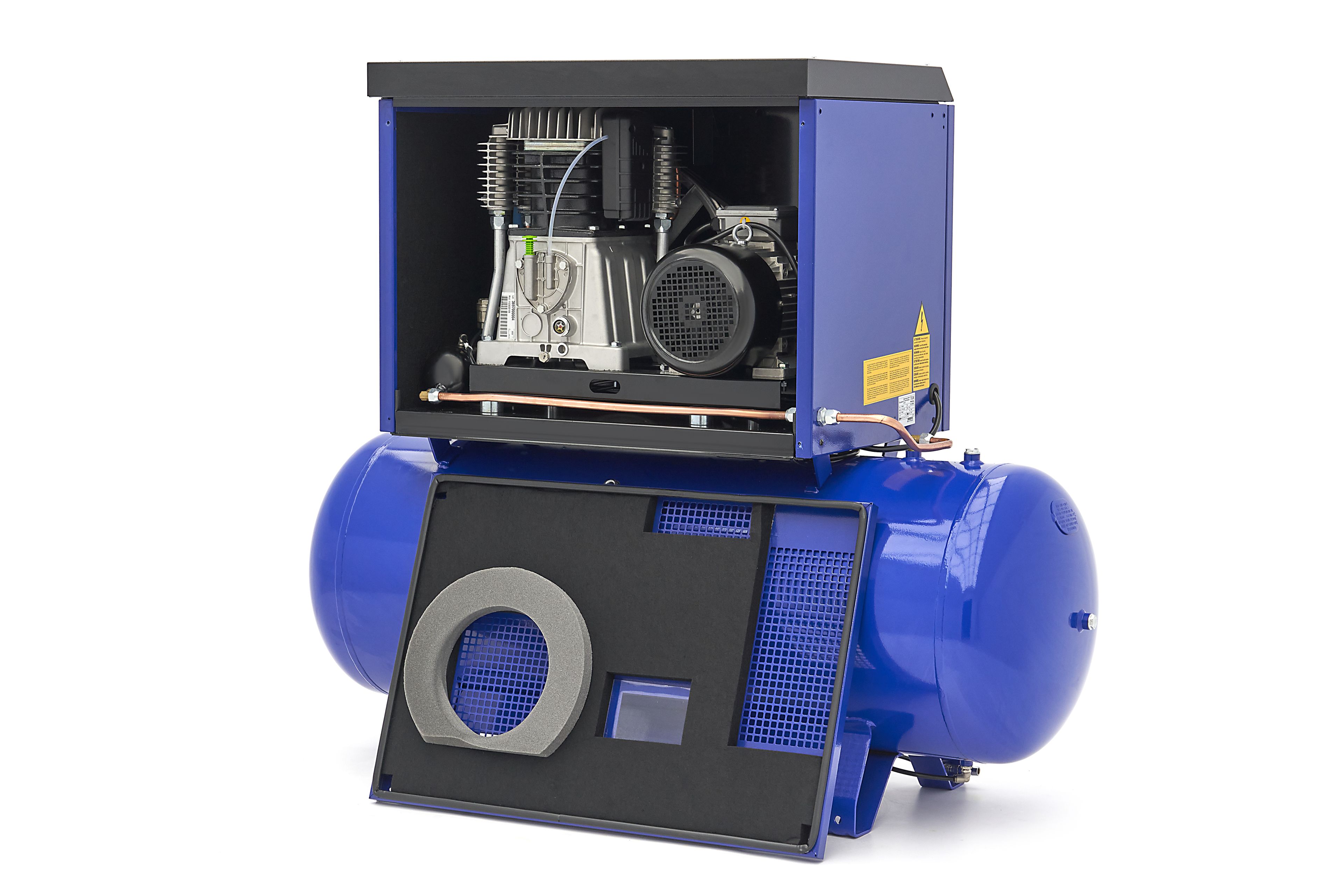 Michelin Compressore insonorizzato 7.5 HP 270 litri MCX 958/300 N NW Image 7