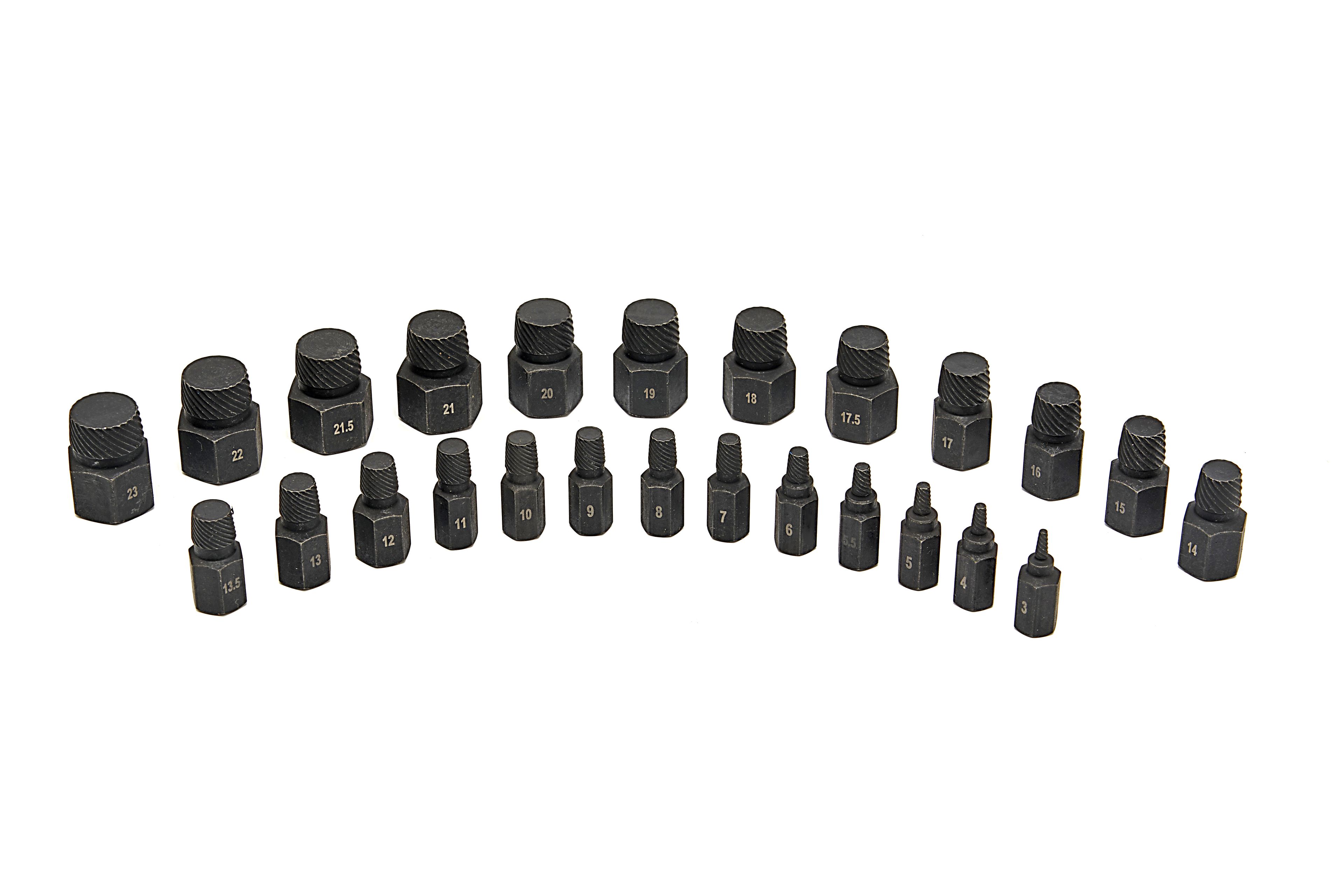 HBM multi-spline schroefextractorset 25-delig Image 4