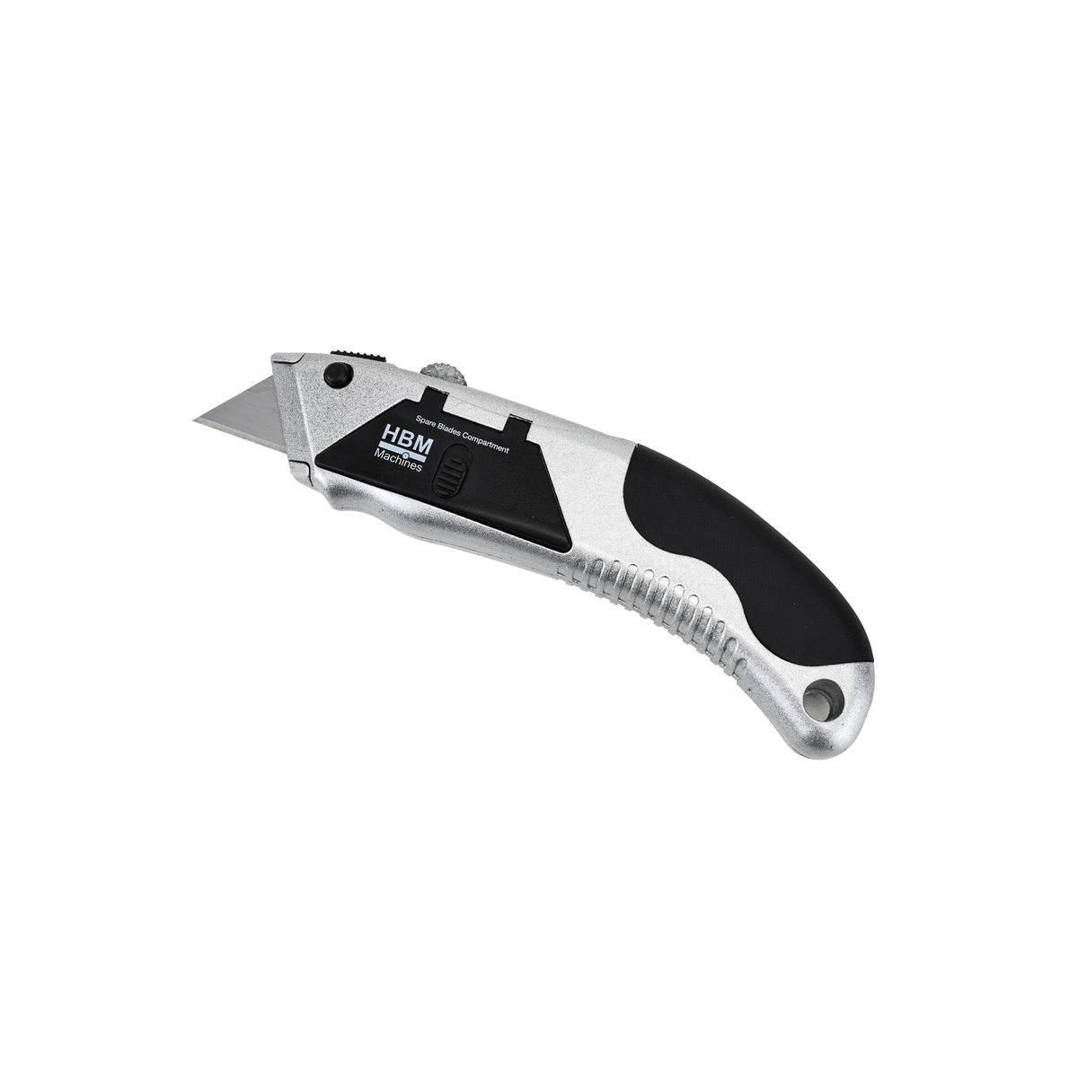 Cuchillo retráctil HBM con 5 cuchillas de repuesto