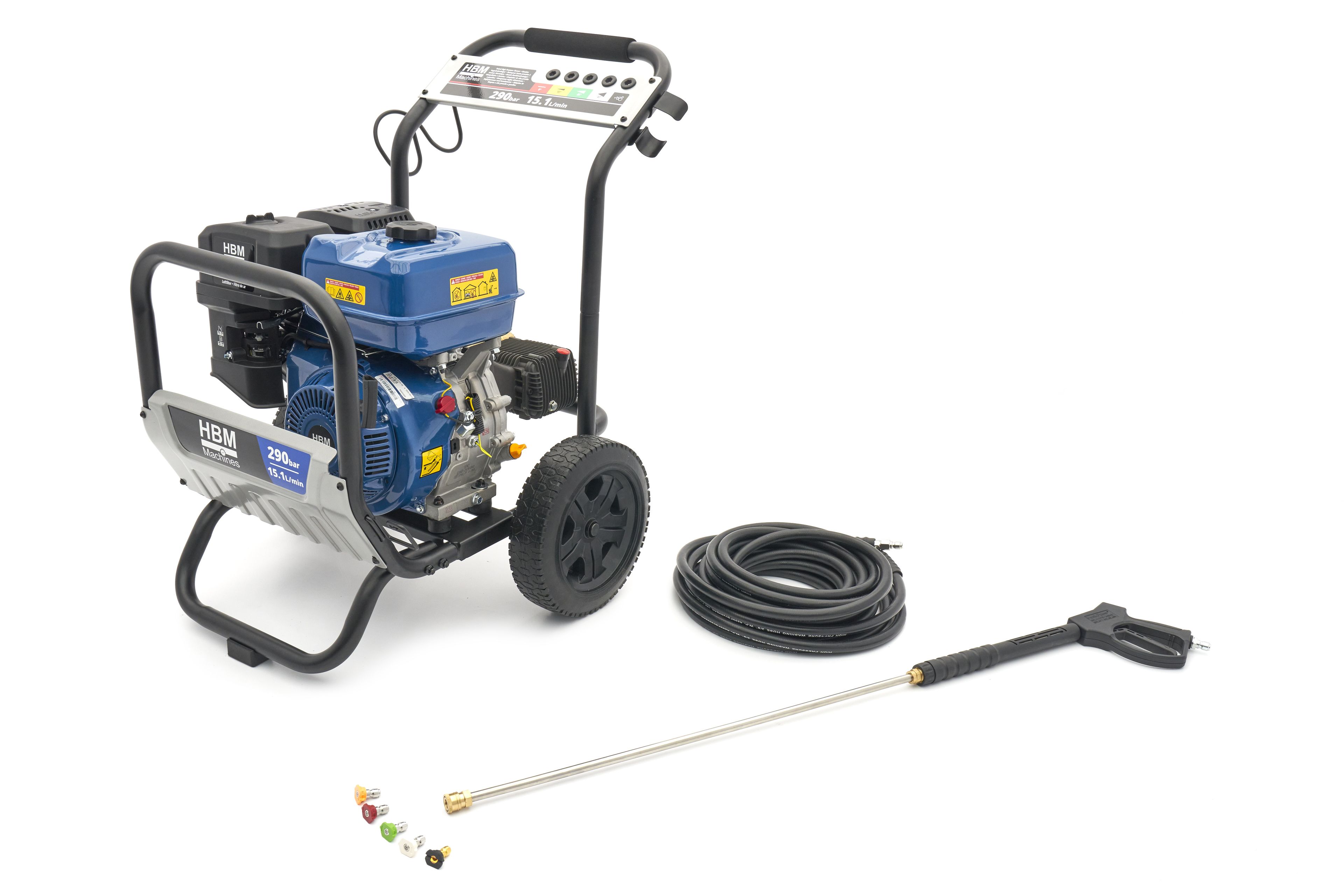 HBM benzine hogedrukreiniger 290 bar 15,1L/min 459cc Image 11