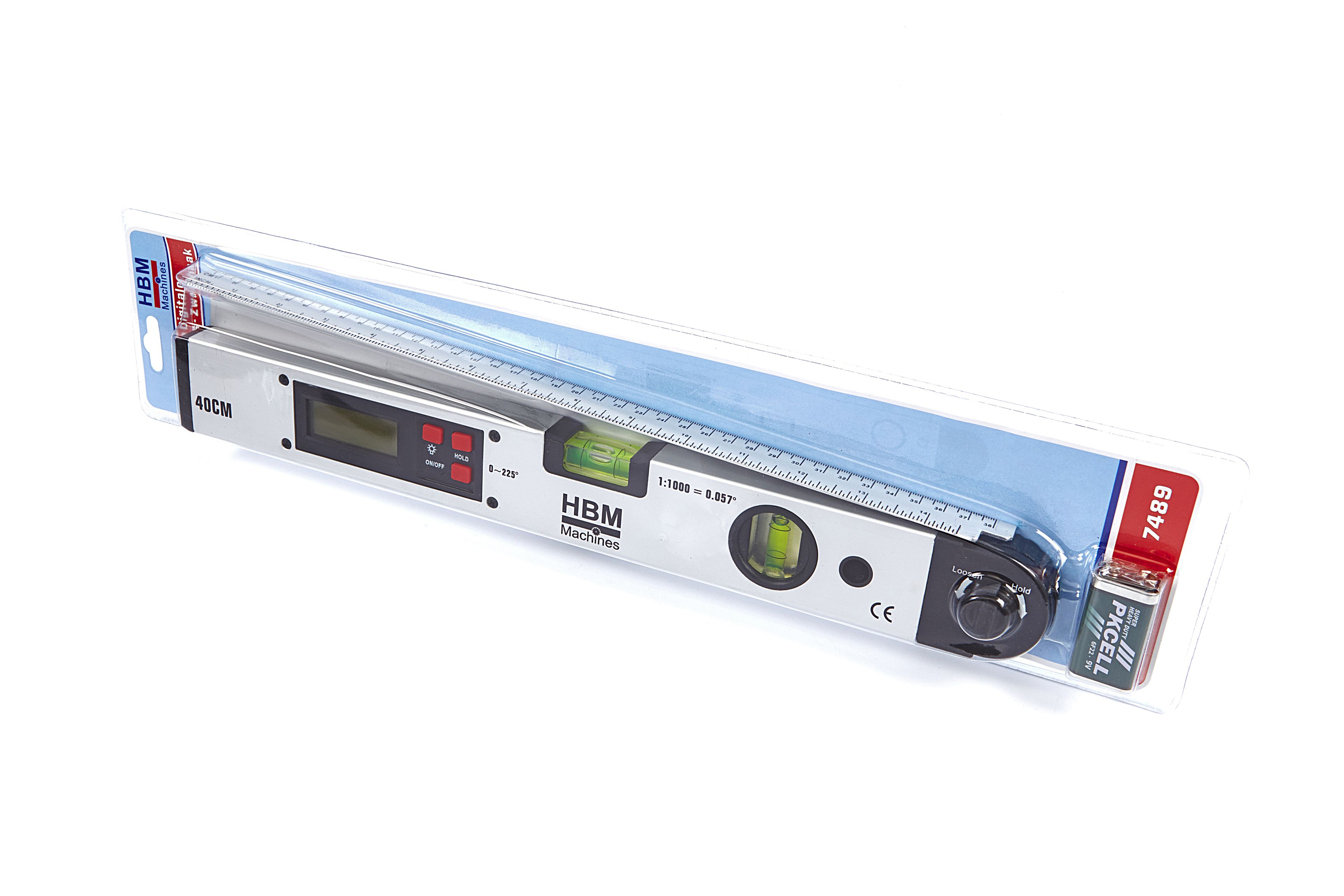 HBM 400 mm Digitale Hoekwaterpas - Zweihaak Image 10