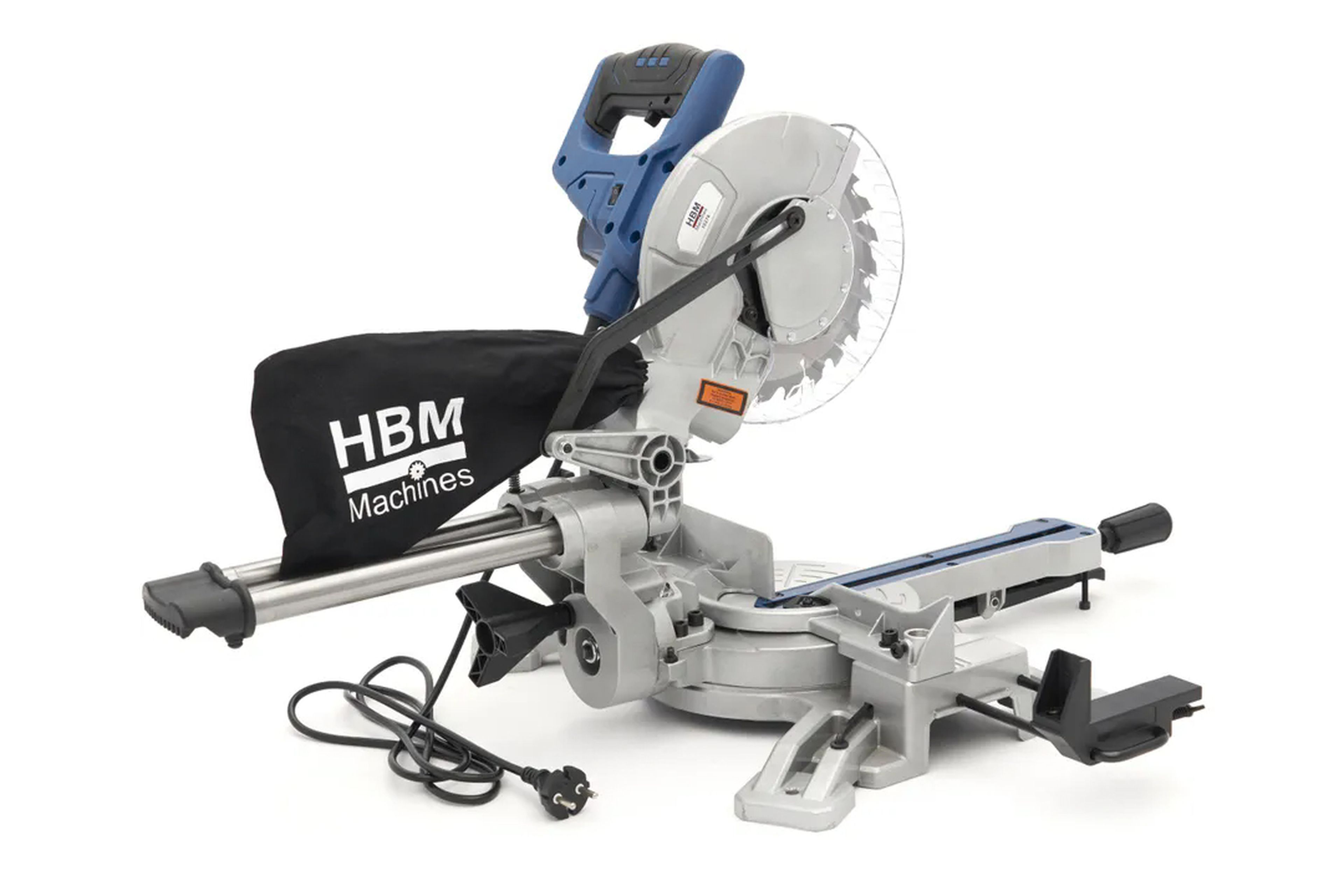 HBM Sega radiale 215 x 70 mm, troncatrice, sega a trazione con laser Image 4