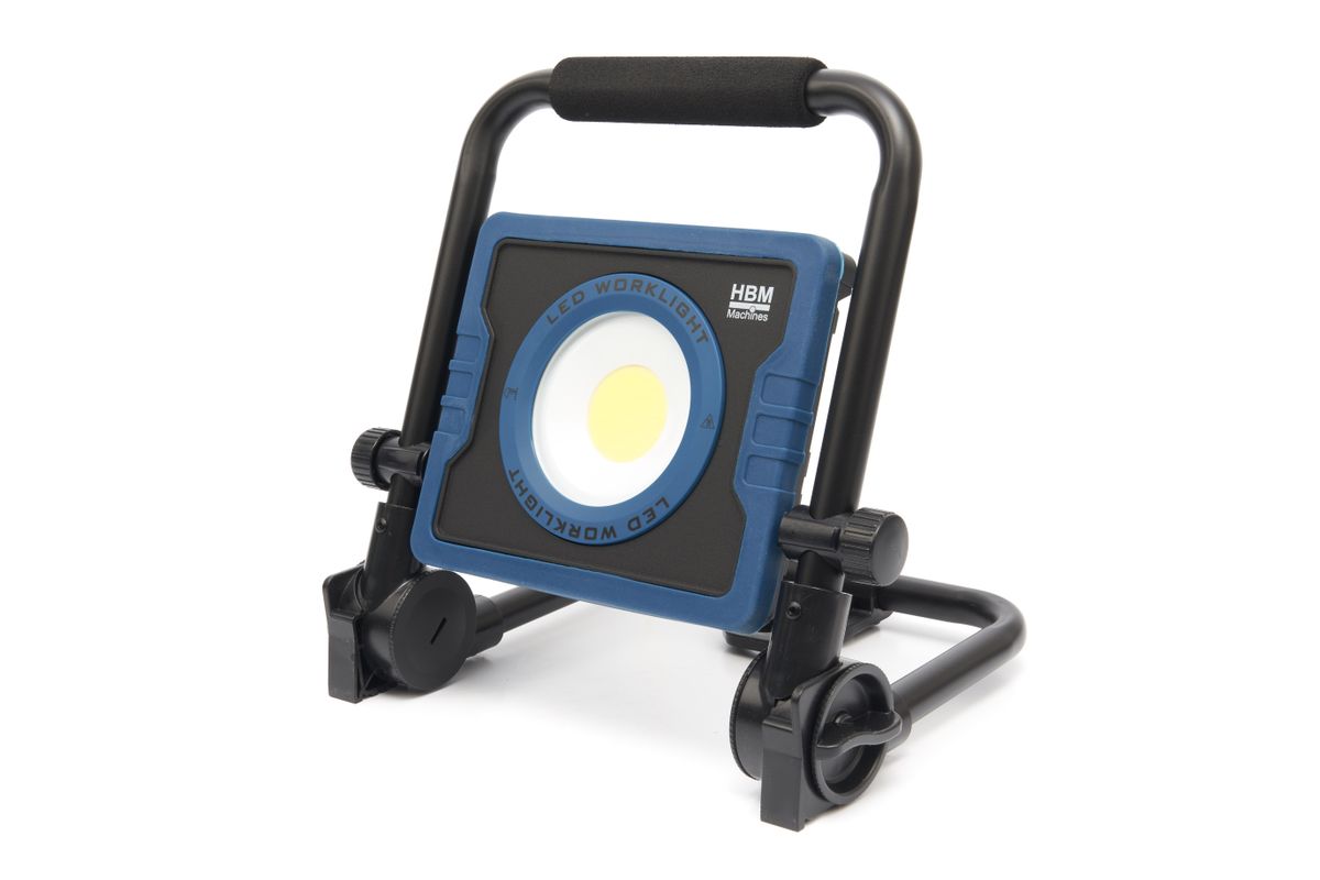 HBM foco LED de obra a batería 30 Watt, 3300 lúmenes, 6500 K, clase 3