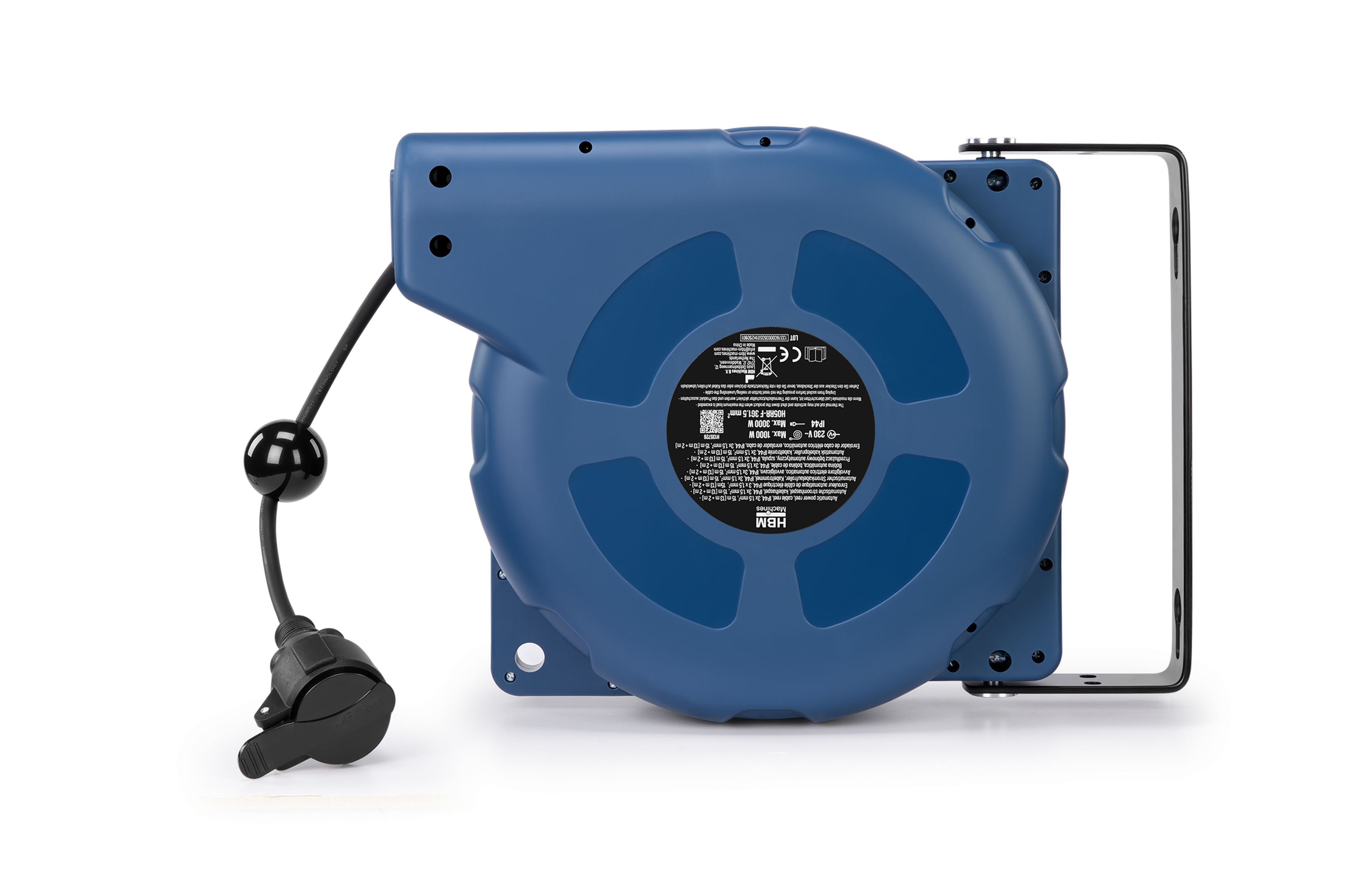 HBM enrouleur de câble automatique IP44 3 × 1,5 mm² 15 m Image 3