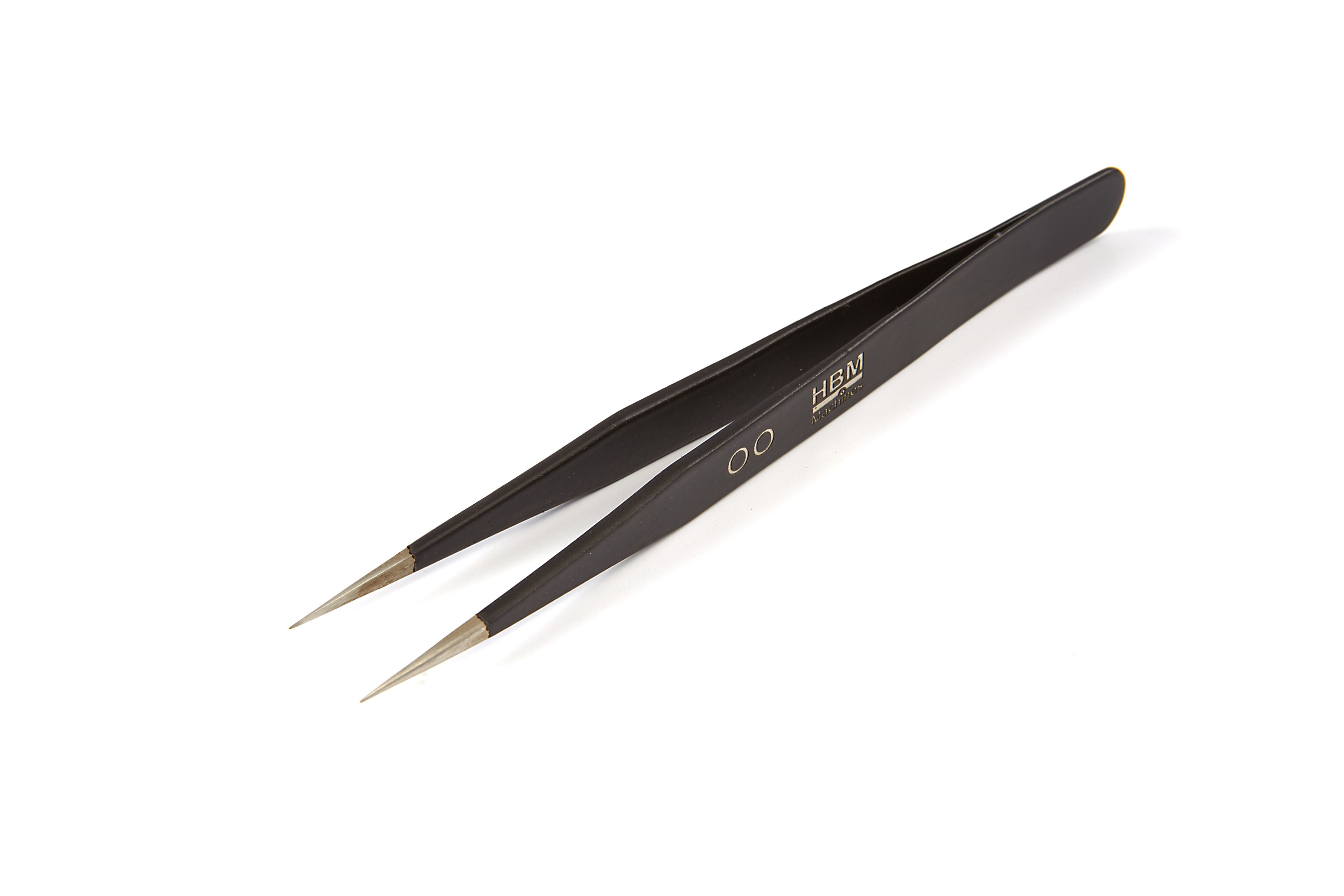 HBM pinza de acero inoxidable antimagnética de punta corta ST-28 Image 2