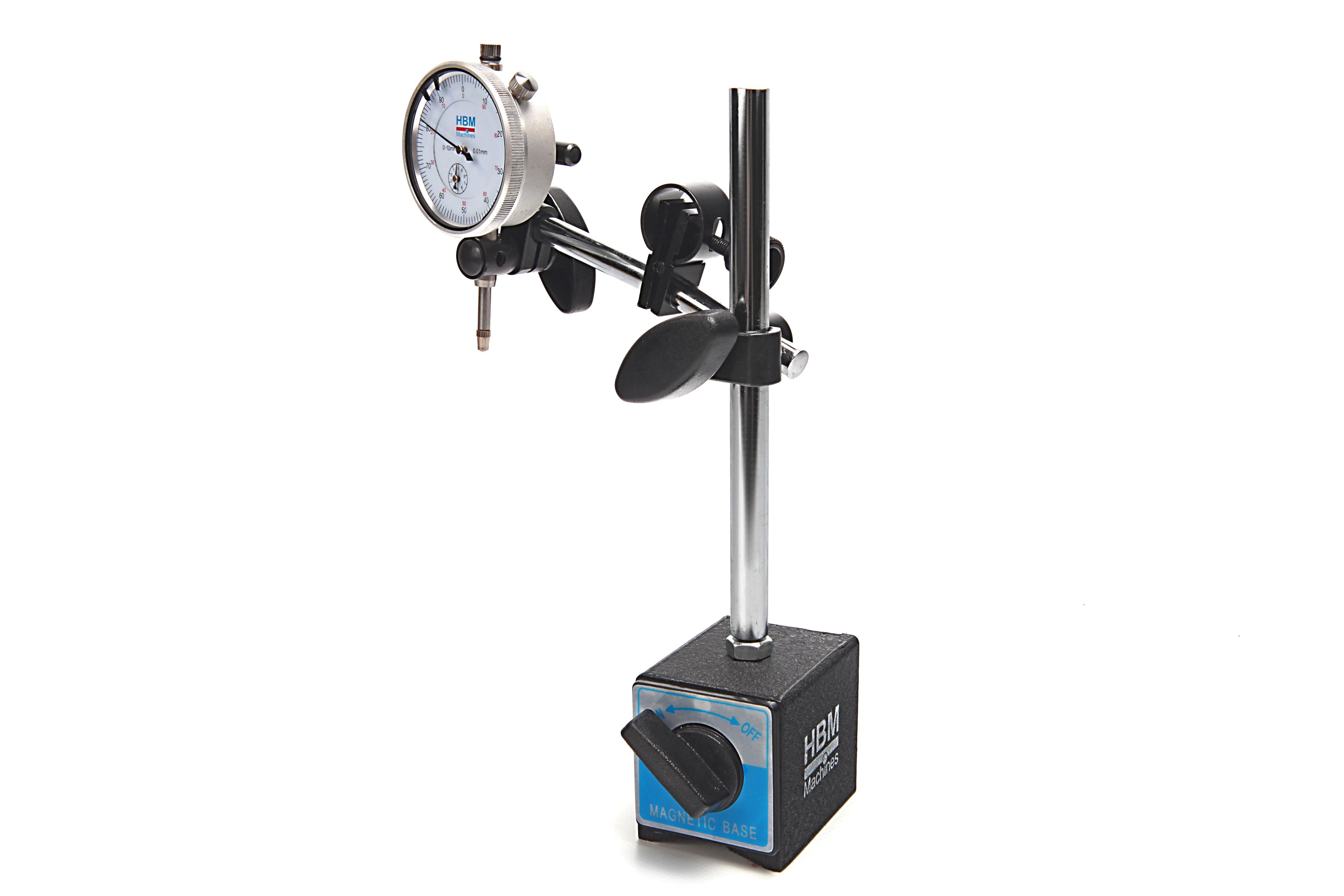 HBM Support d'horloge magnétique avec indicateur de cadran Image 3