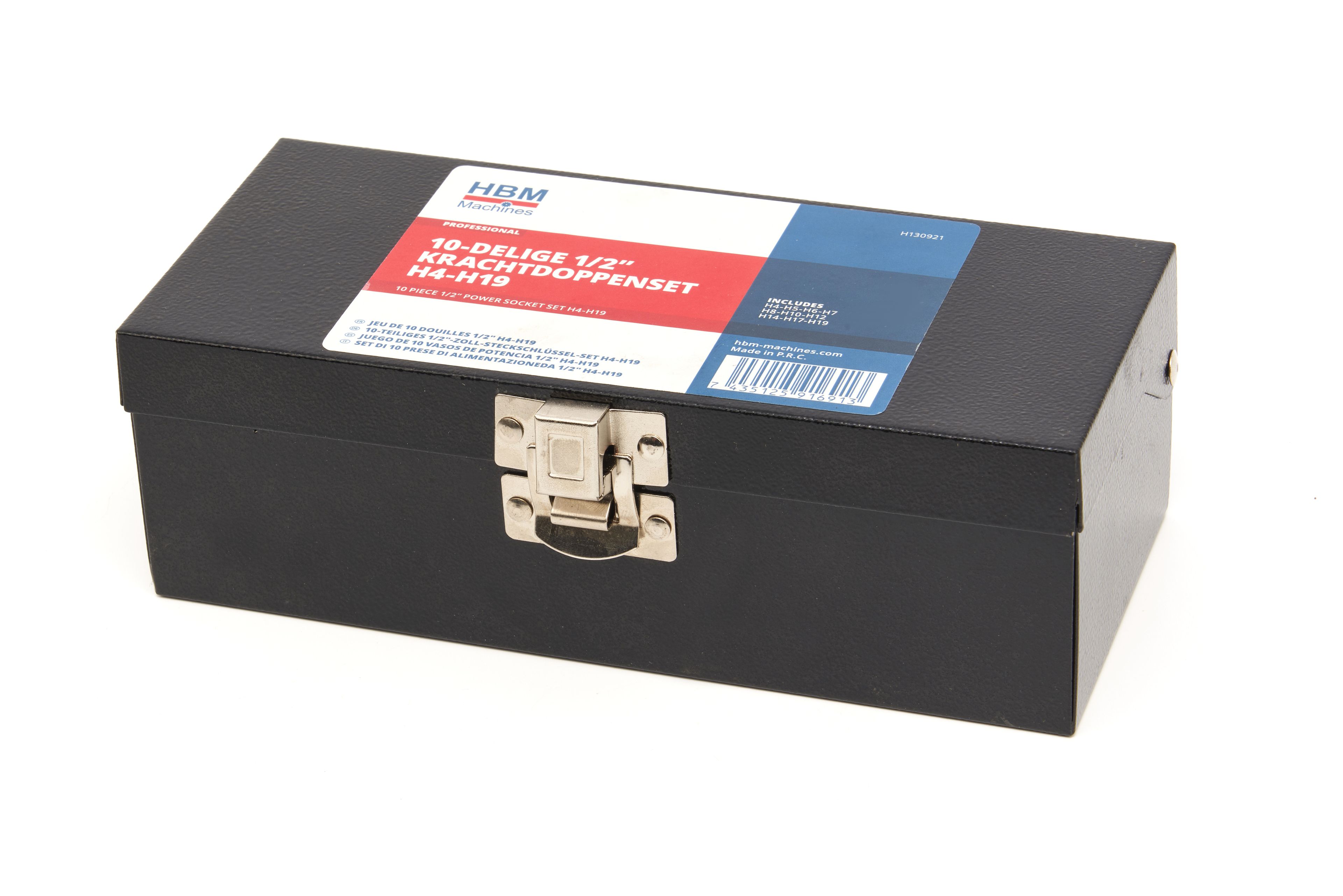 Set di 10 inserti di potenza HBM professionali da 1/2 pollice H4-H19 Image 5