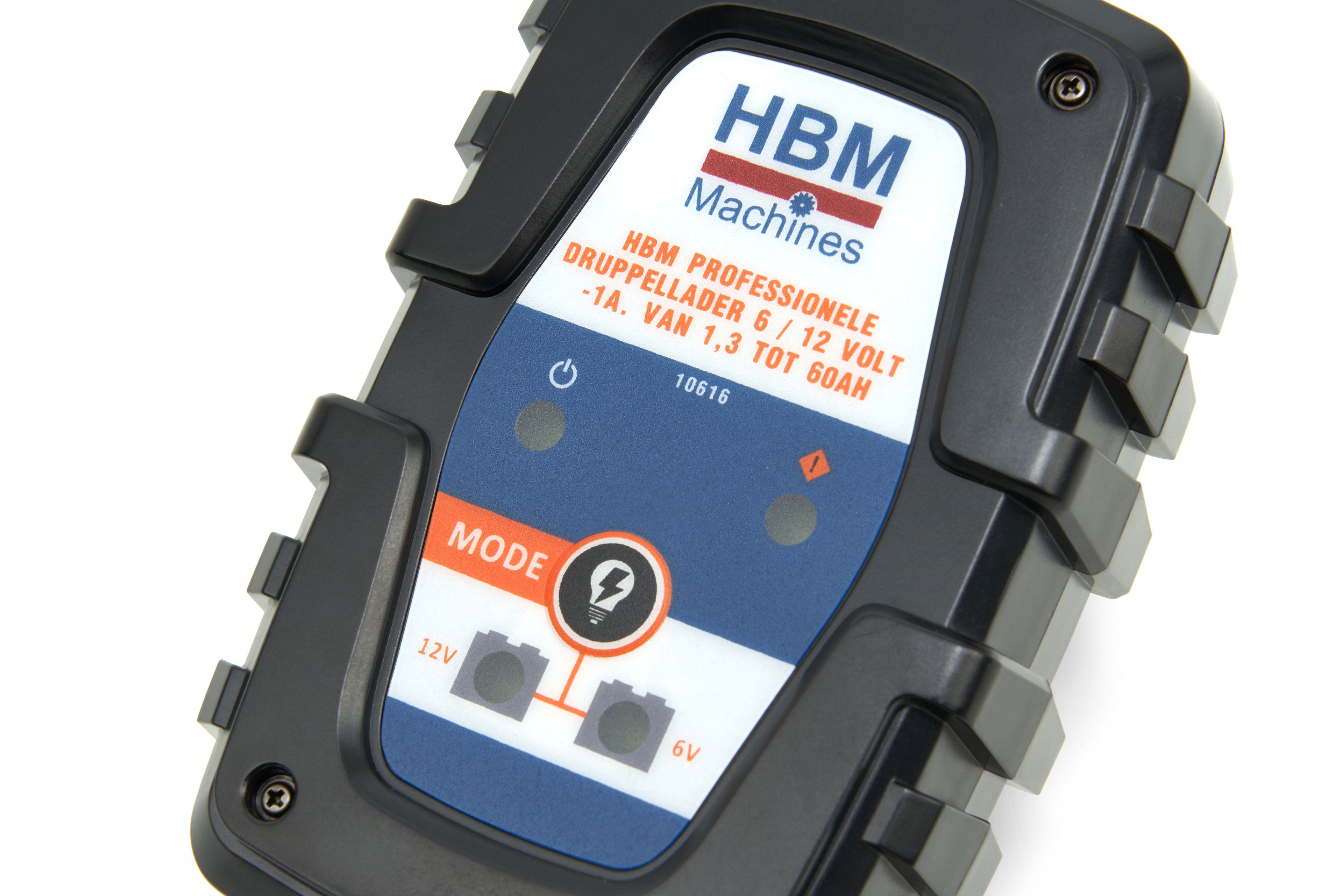 HBM Chargeur d'entretien professionnel 6/12 Volts – 1A. De 1,3 à 60AH Image 3