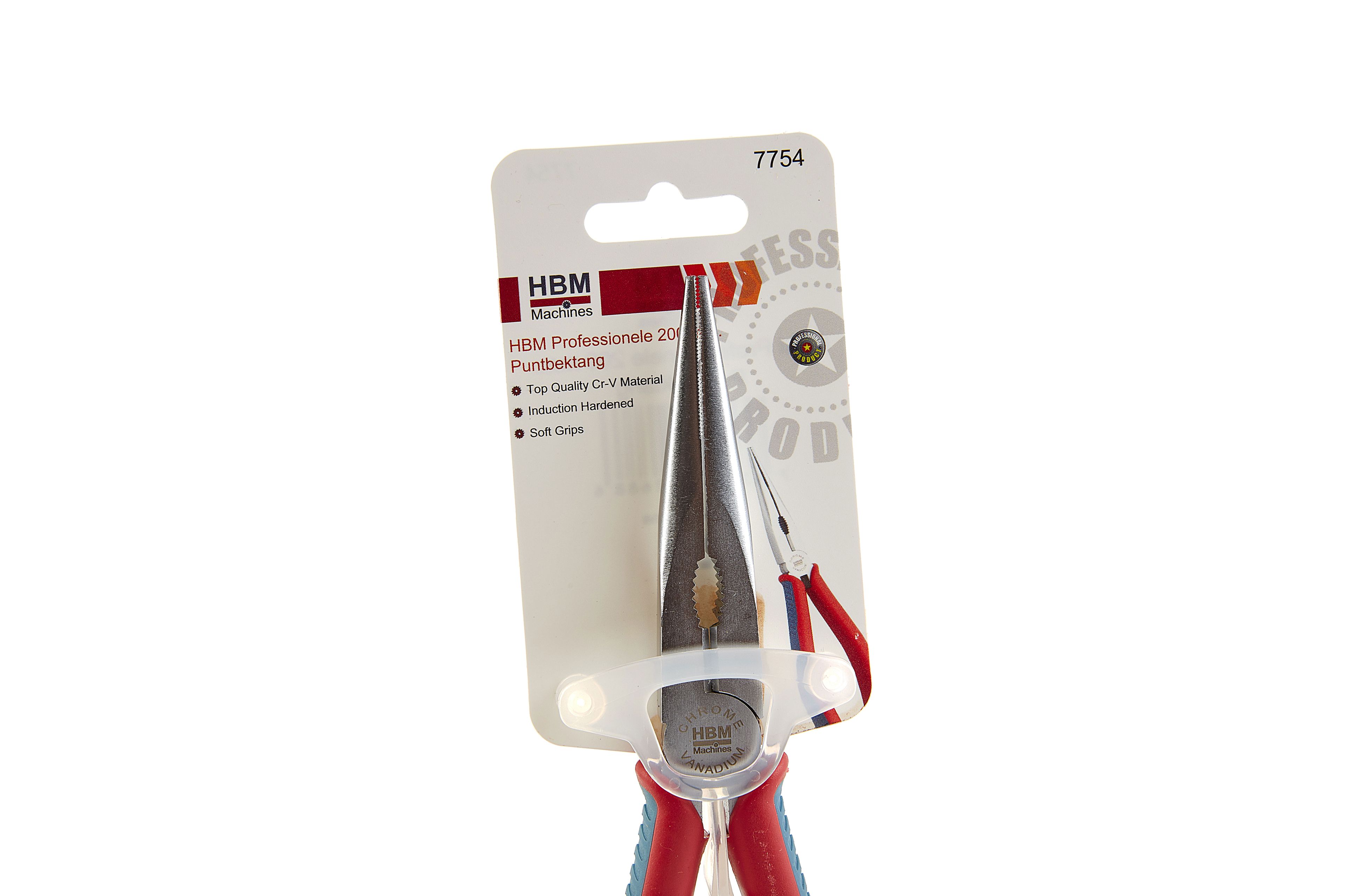 Alicates de punta HBM Profesional de 200 mm, alicates combinados Image 3