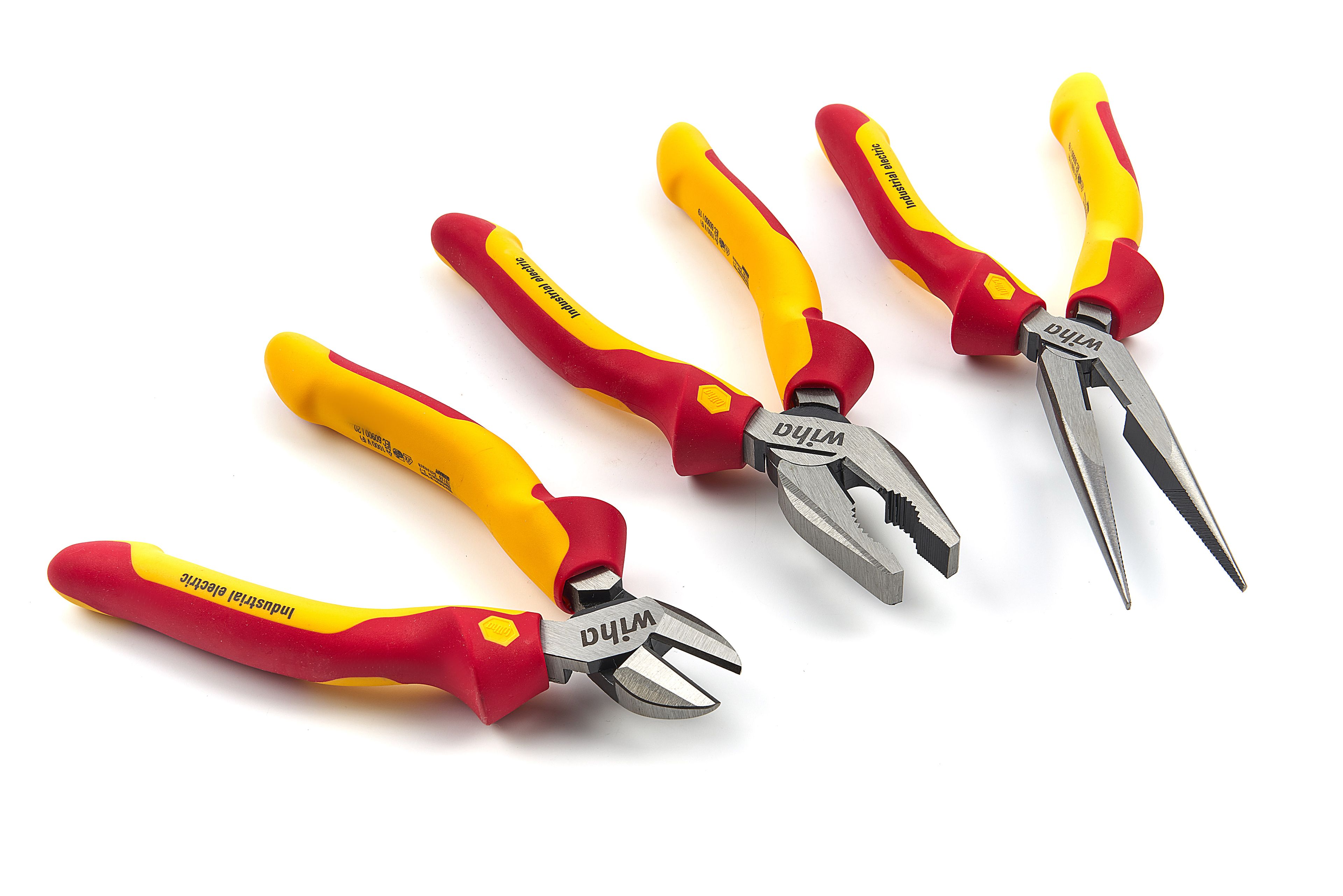 WIHA 3 Delige Industrial VDE Tangenset Model Z 99 0 09 Image 2