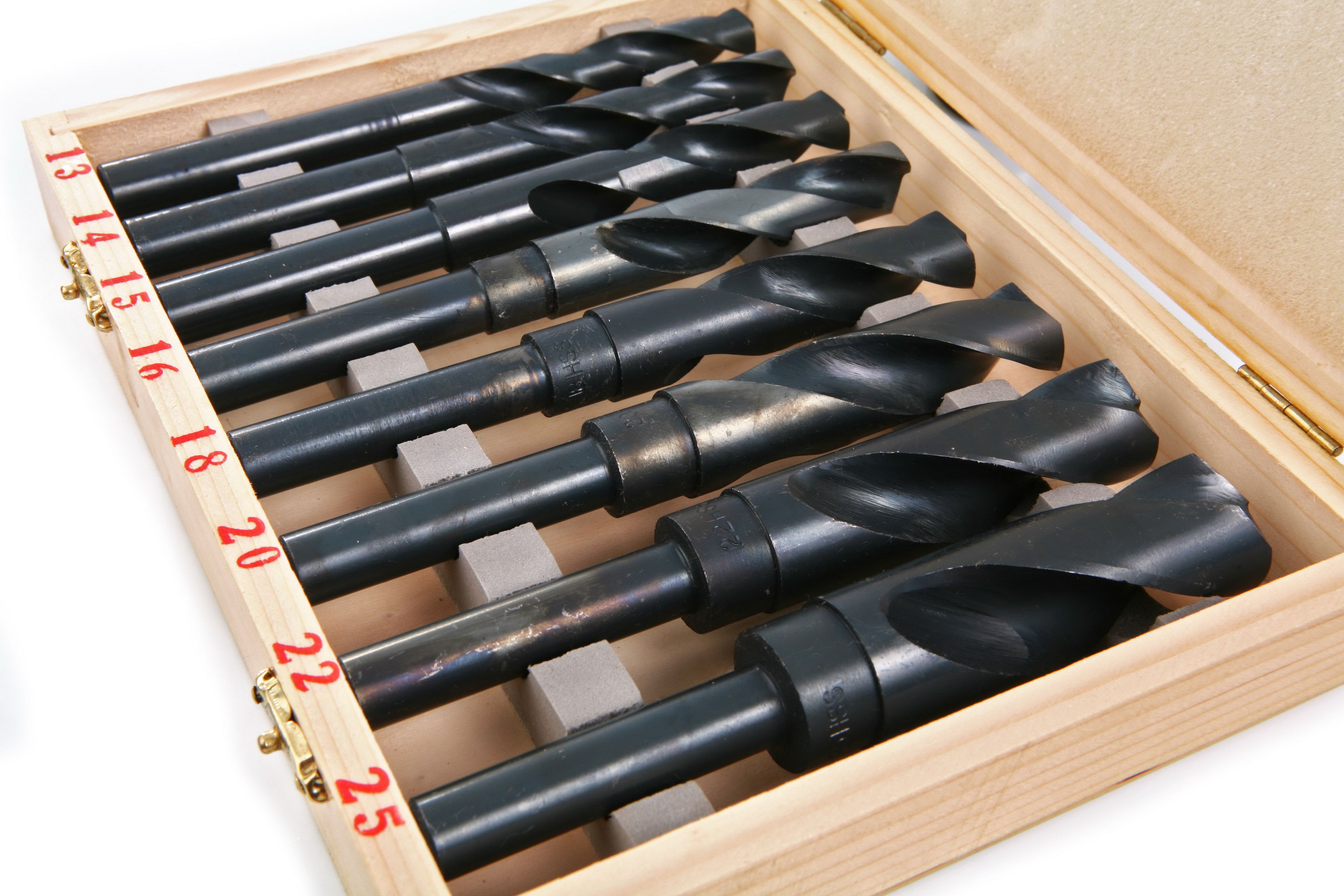 HBM Jeu de 8 pièces en bore cylindrique Image 2