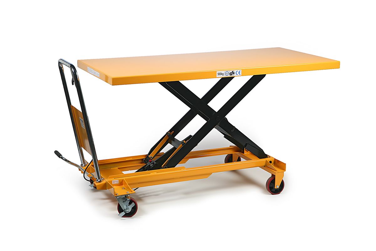 Table de travail mobile/table élévatrice 500 Kg d'HBM