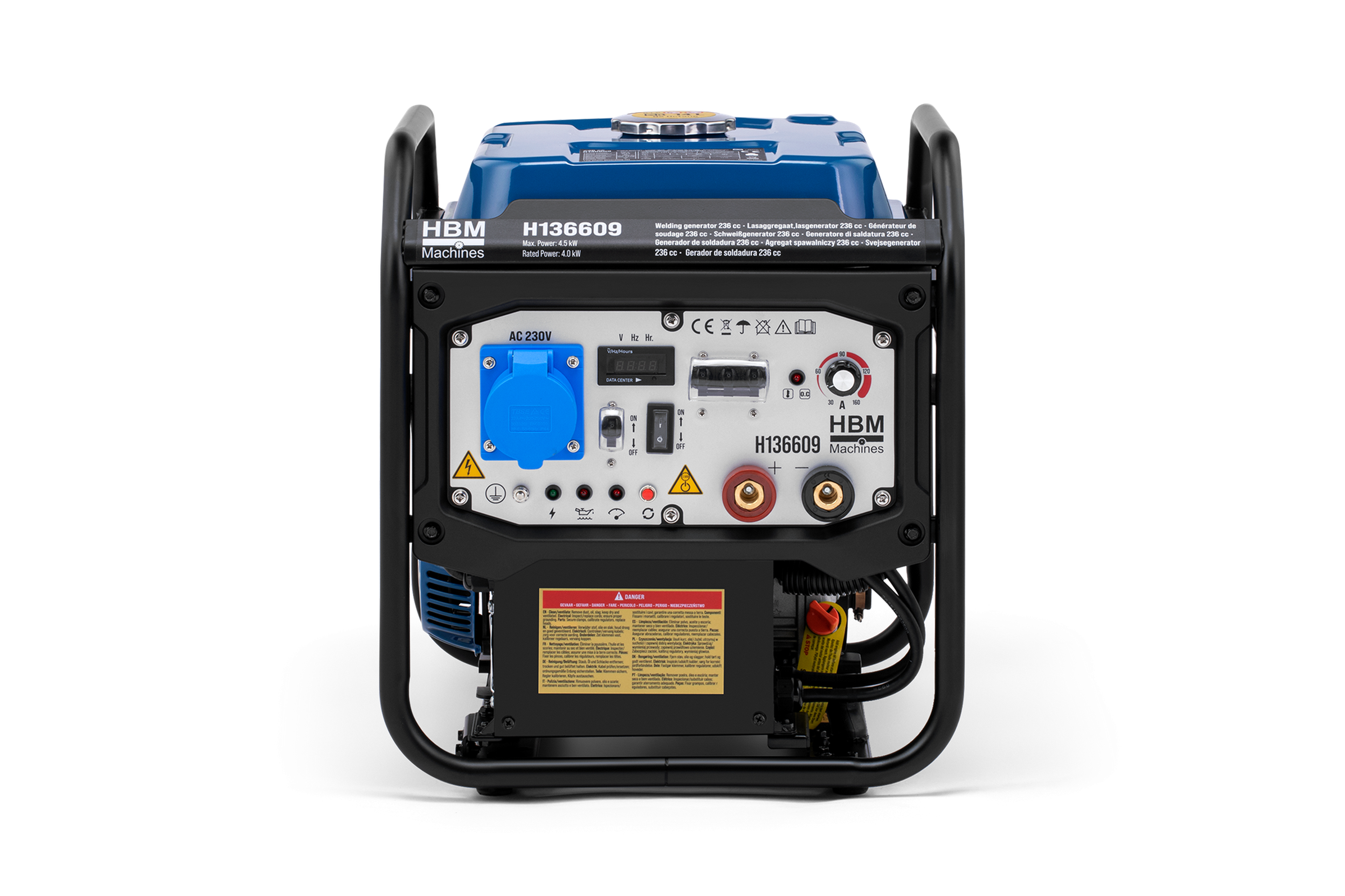 HBM lasaggregaat 4000 W, 230 V, benzine Image 3