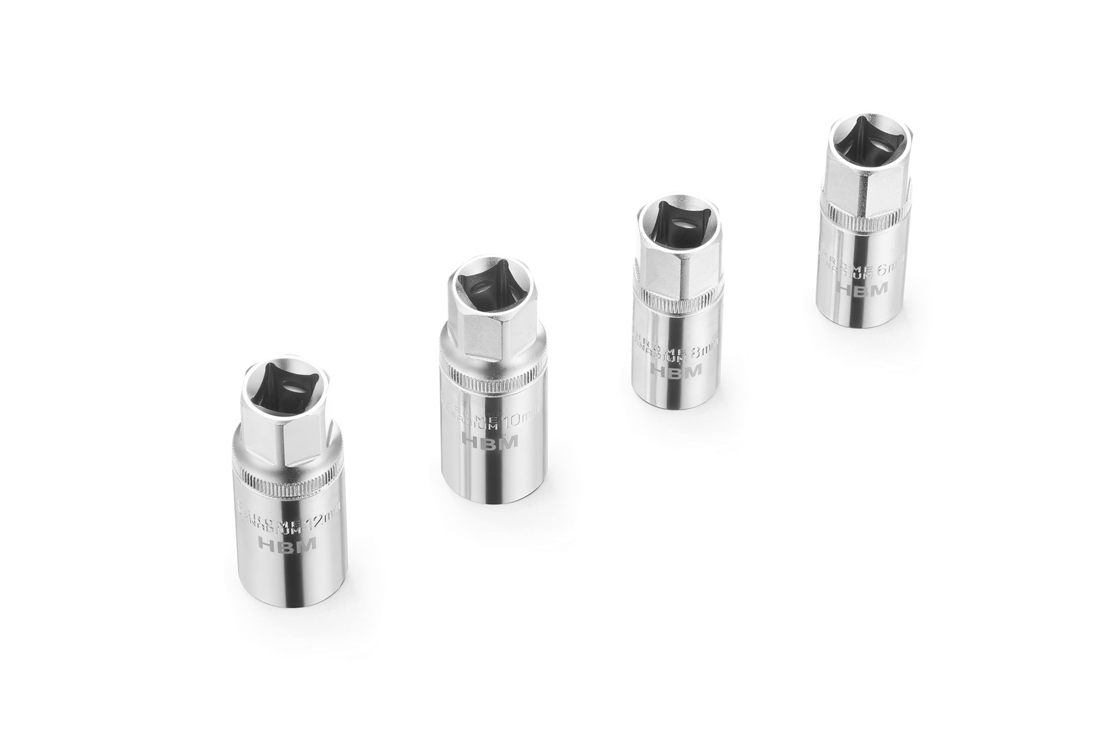 HBM draadeind en tapeind uitdraaiset, 4 delig Image 3