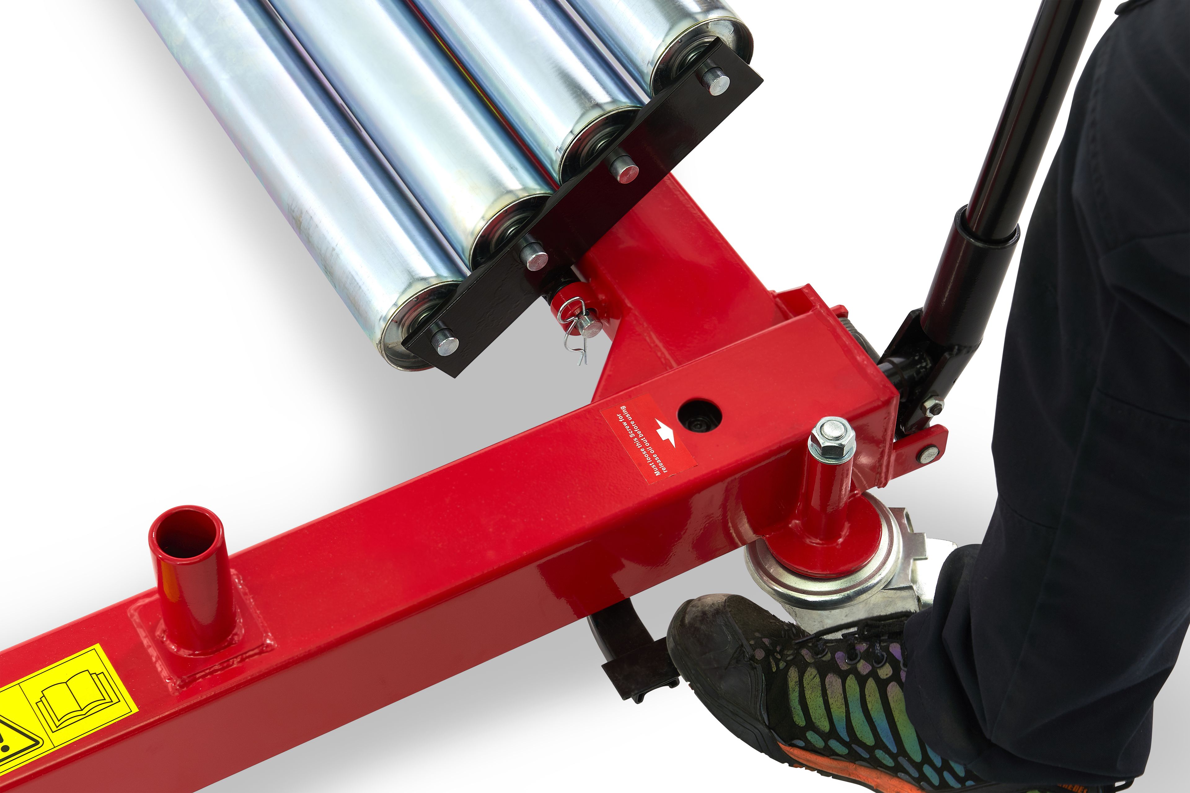 HBM Professional 1200 kg. Sollevatore pneumatico idraulico, sollevatore ruota, smontagomme Image 5