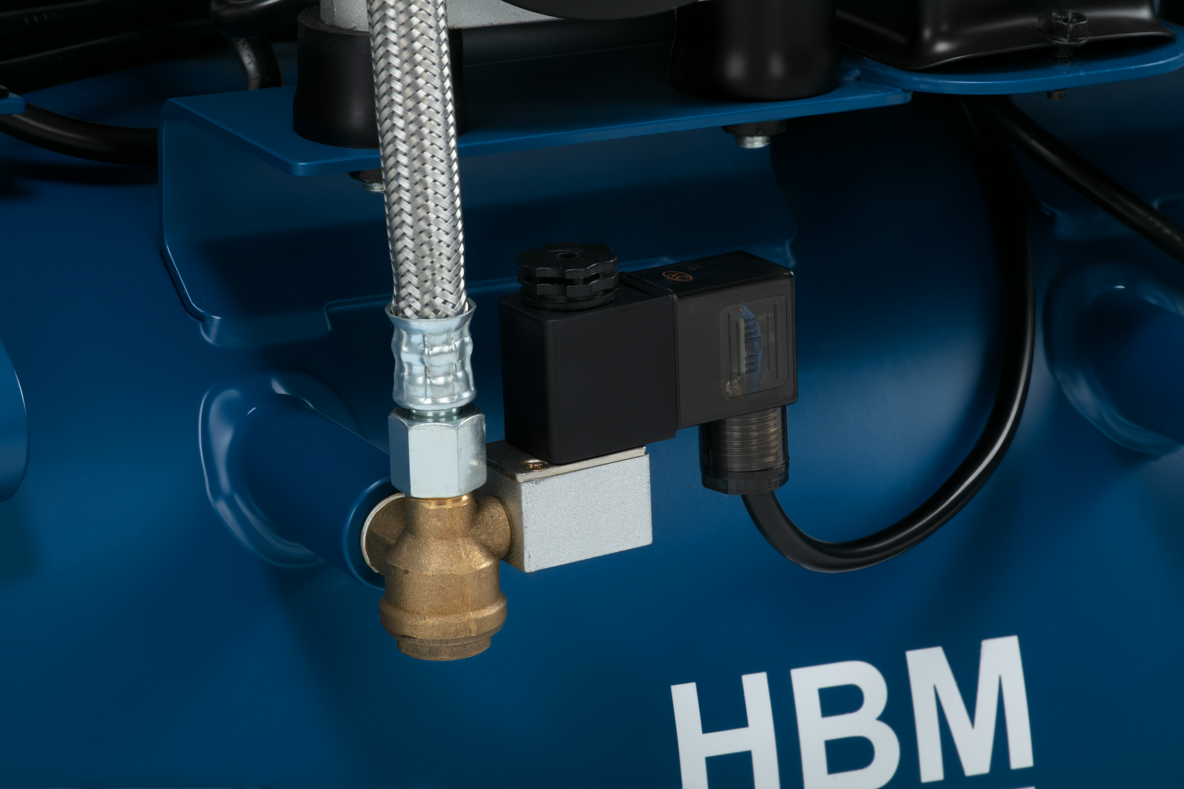 HBM olievrije compressor, 50 liter, 10 bar, 2,6 pk Image 8