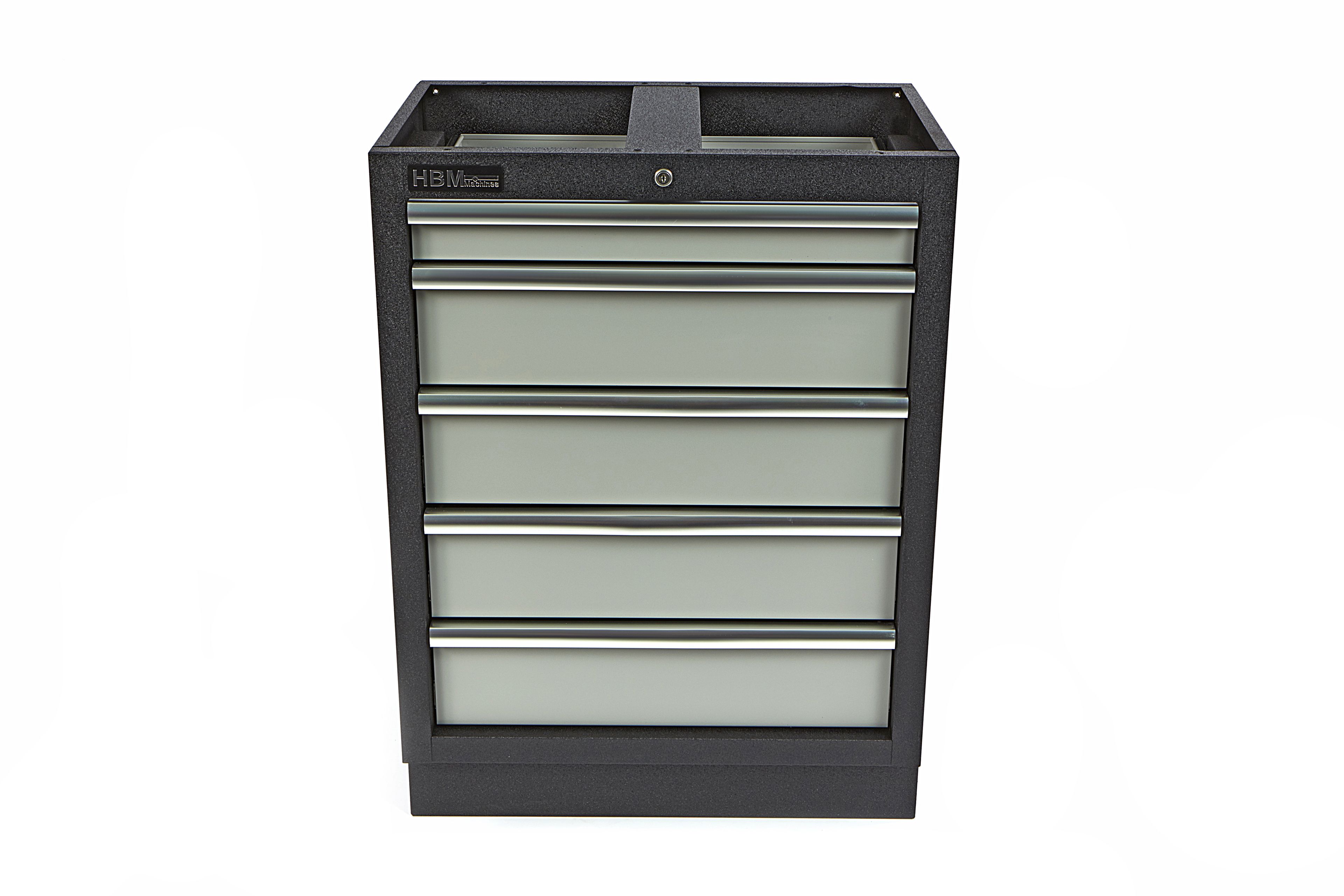 HBM 5 cajones armario de herramientas profesional para mobiliario de taller Image 2