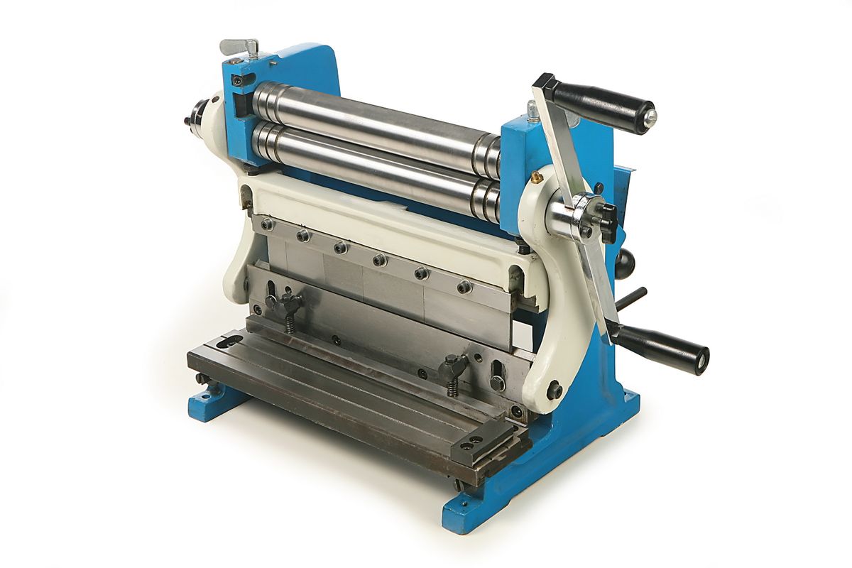 HBM 305 mm Rodillo, composición tipográfica y combinación de corte
