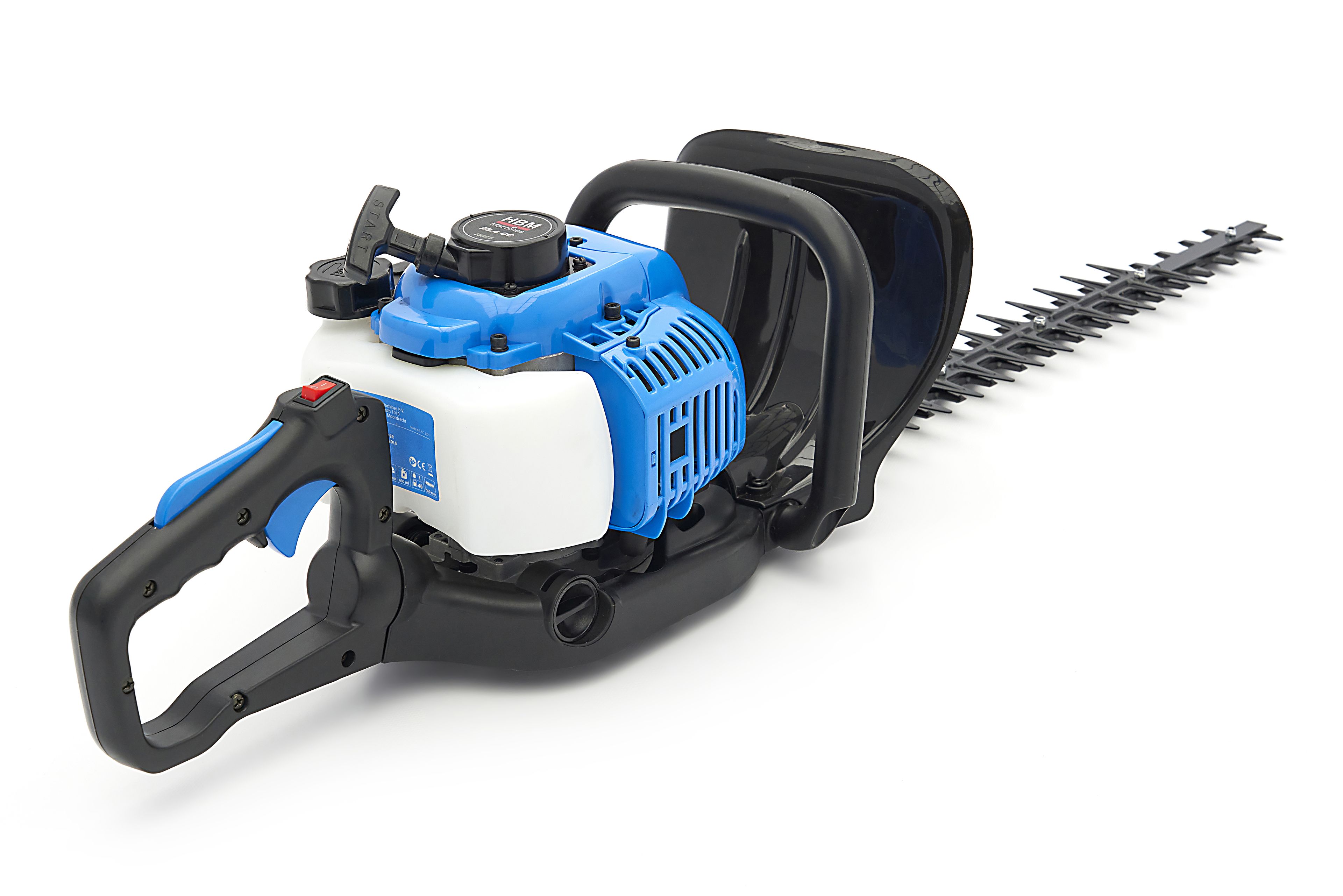 Cortacésped HBM de 25.4 cc - Recortador de setos 600 mm con motor de gasolina de 2 tiempos Image 3