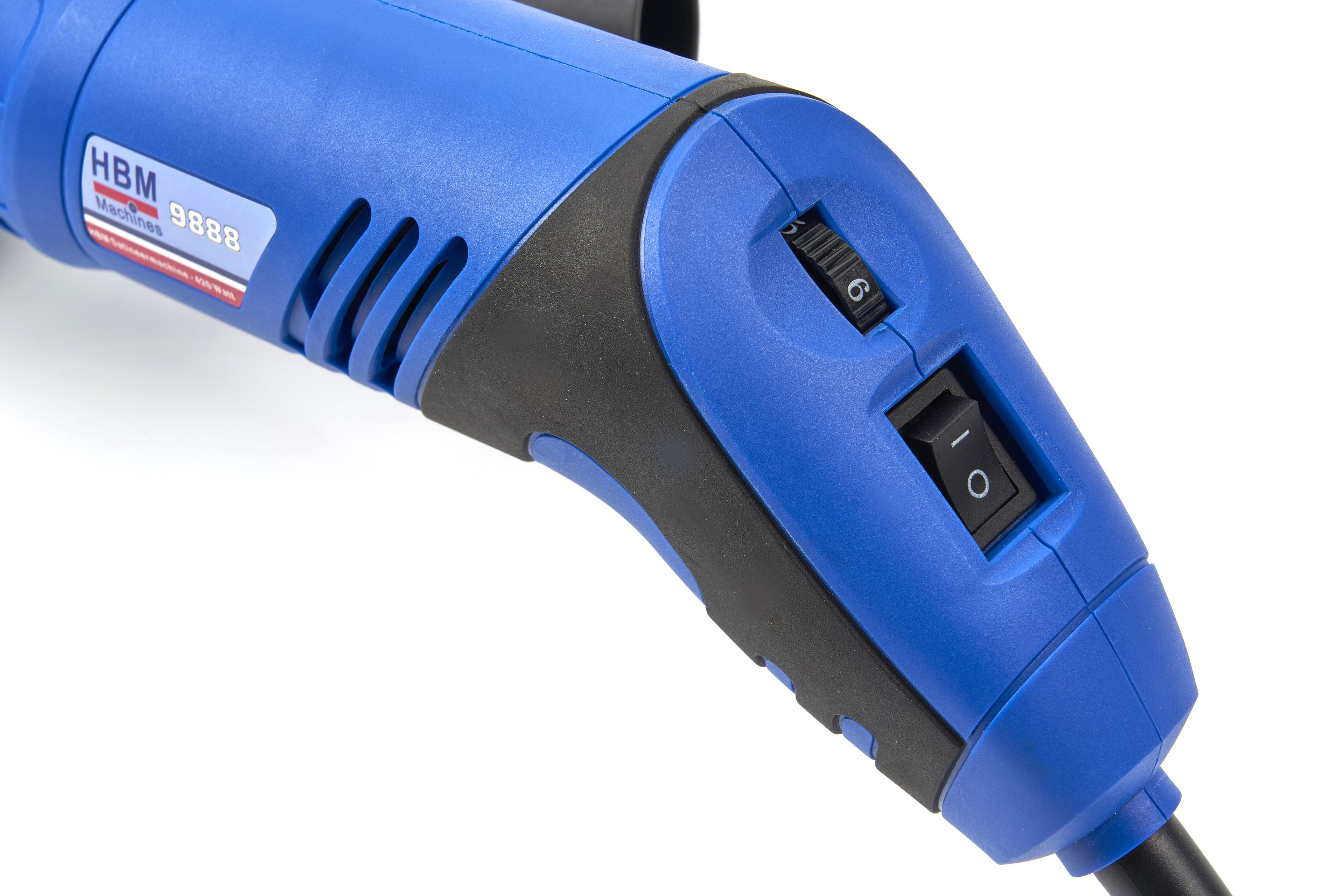 HBM Satineermachine - Borstelmachine Met Kantelbare Kop - 420 Watt Image 11