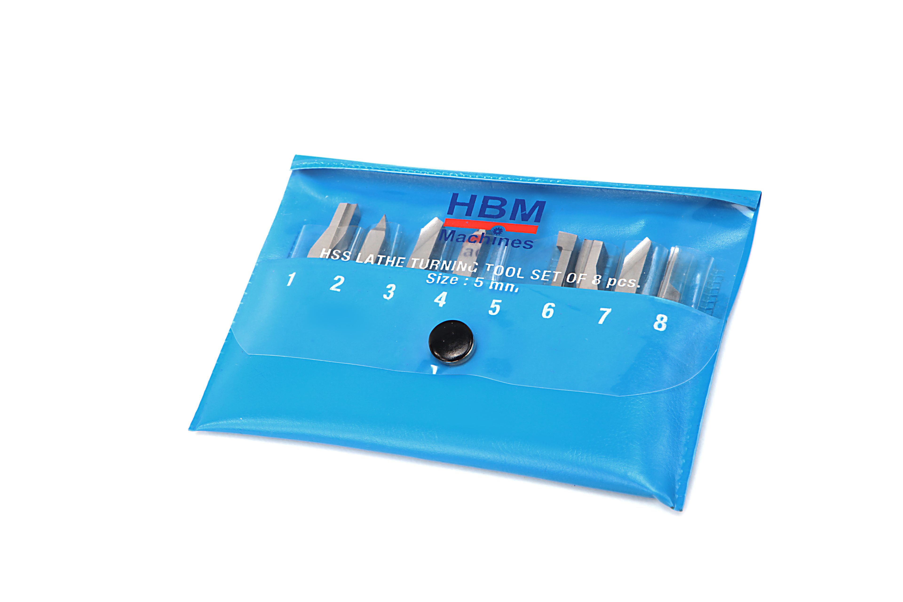 Ensemble de 8 ciseaux HSS HBM 12 mm Image 6