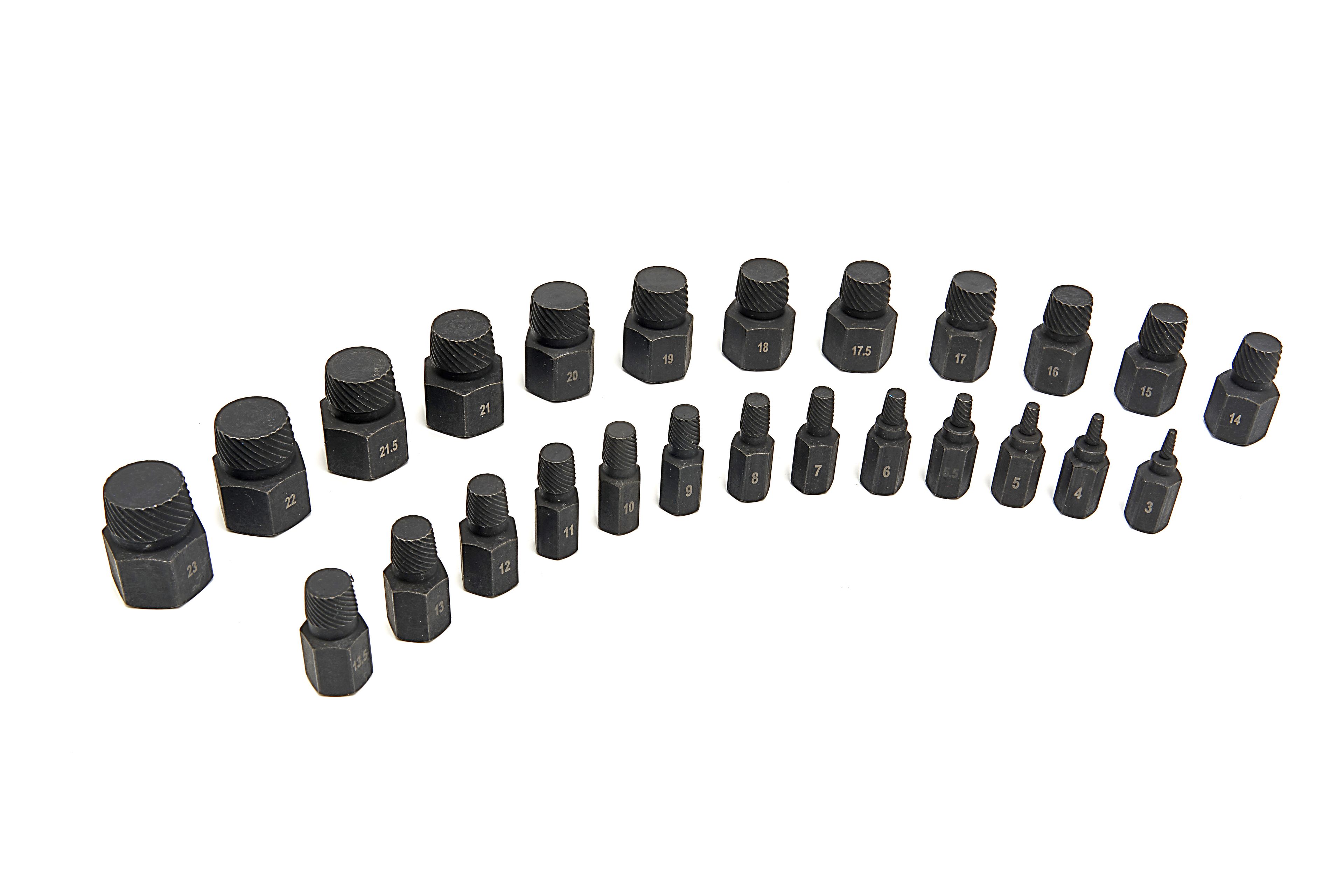 HBM multi-spline schroefextractorset 25-delig Image 3