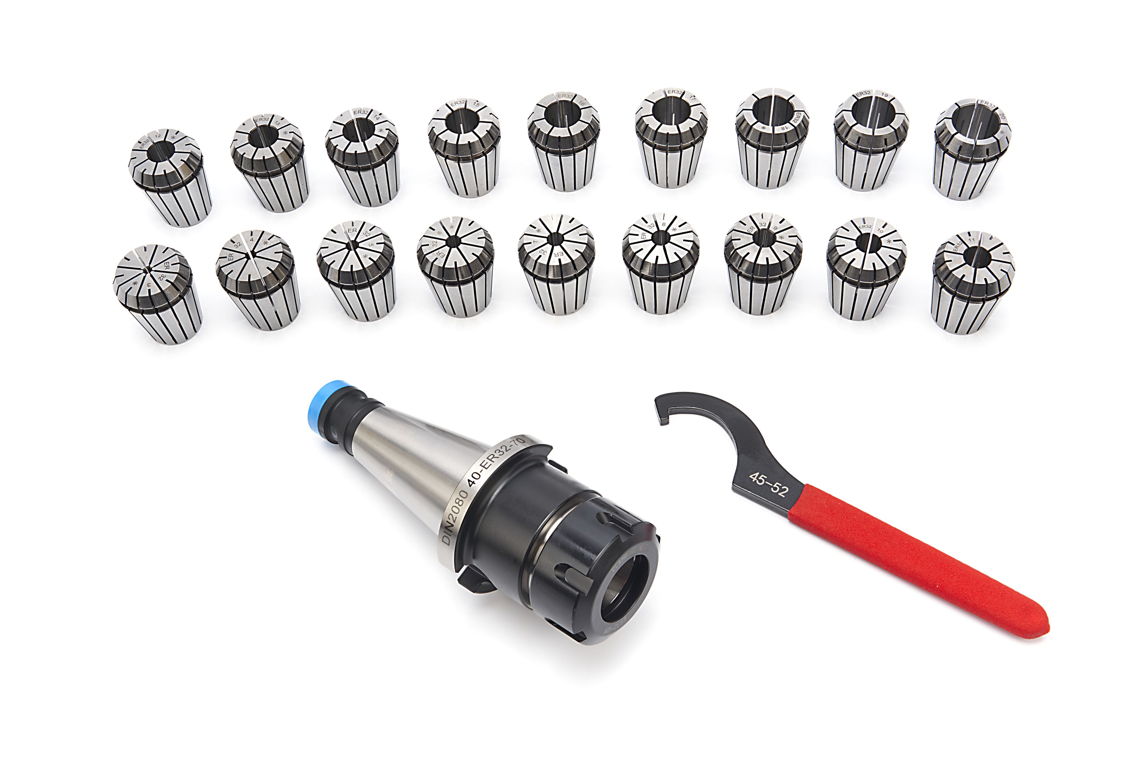 Juego de portaherramientas HBM de 21 piezas ISO 40 ER32 Image 2