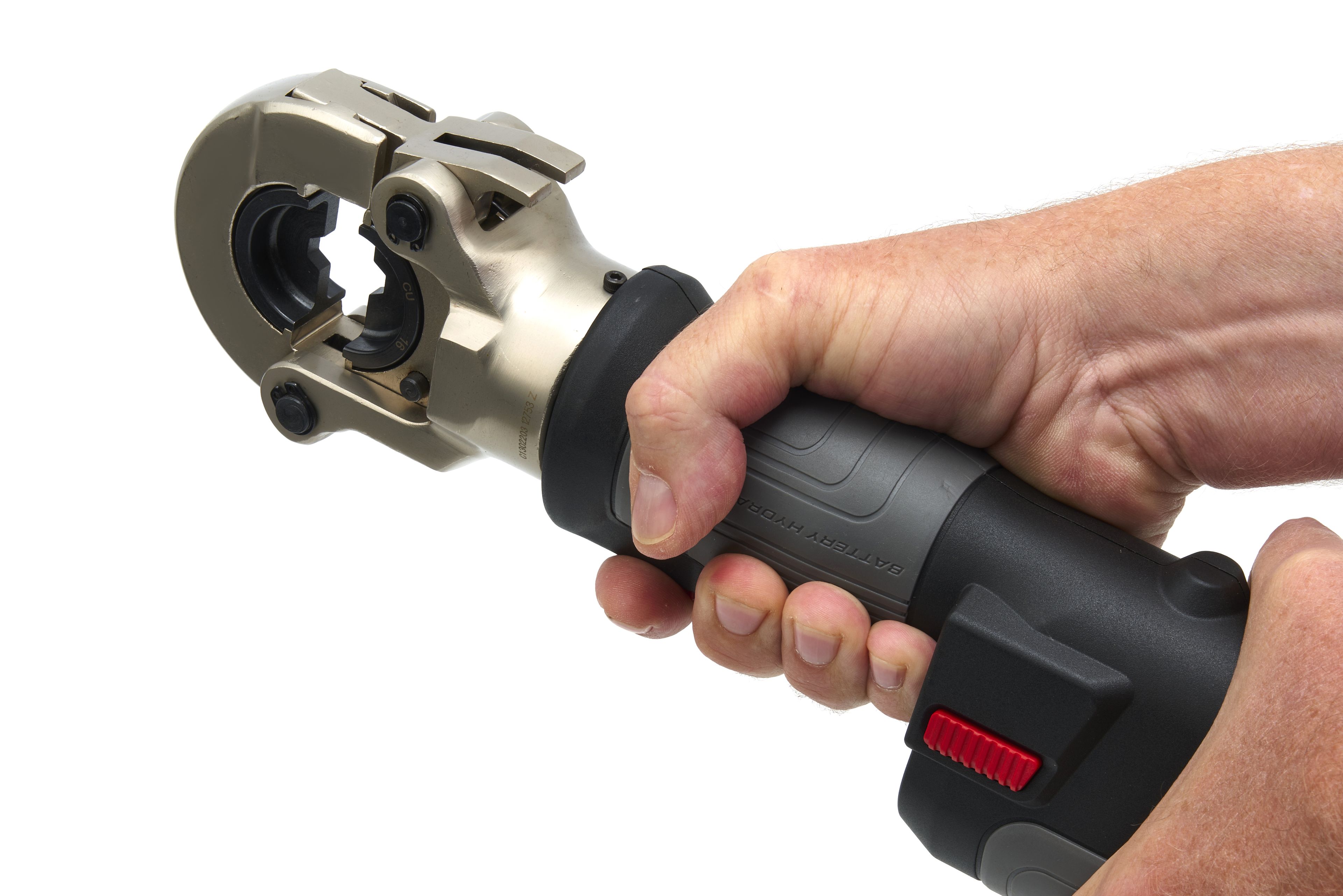 HBM Pince Hydraulique à Sertir pour Câbles 16–300 mm² – 60 kN sur Batterie Image 7