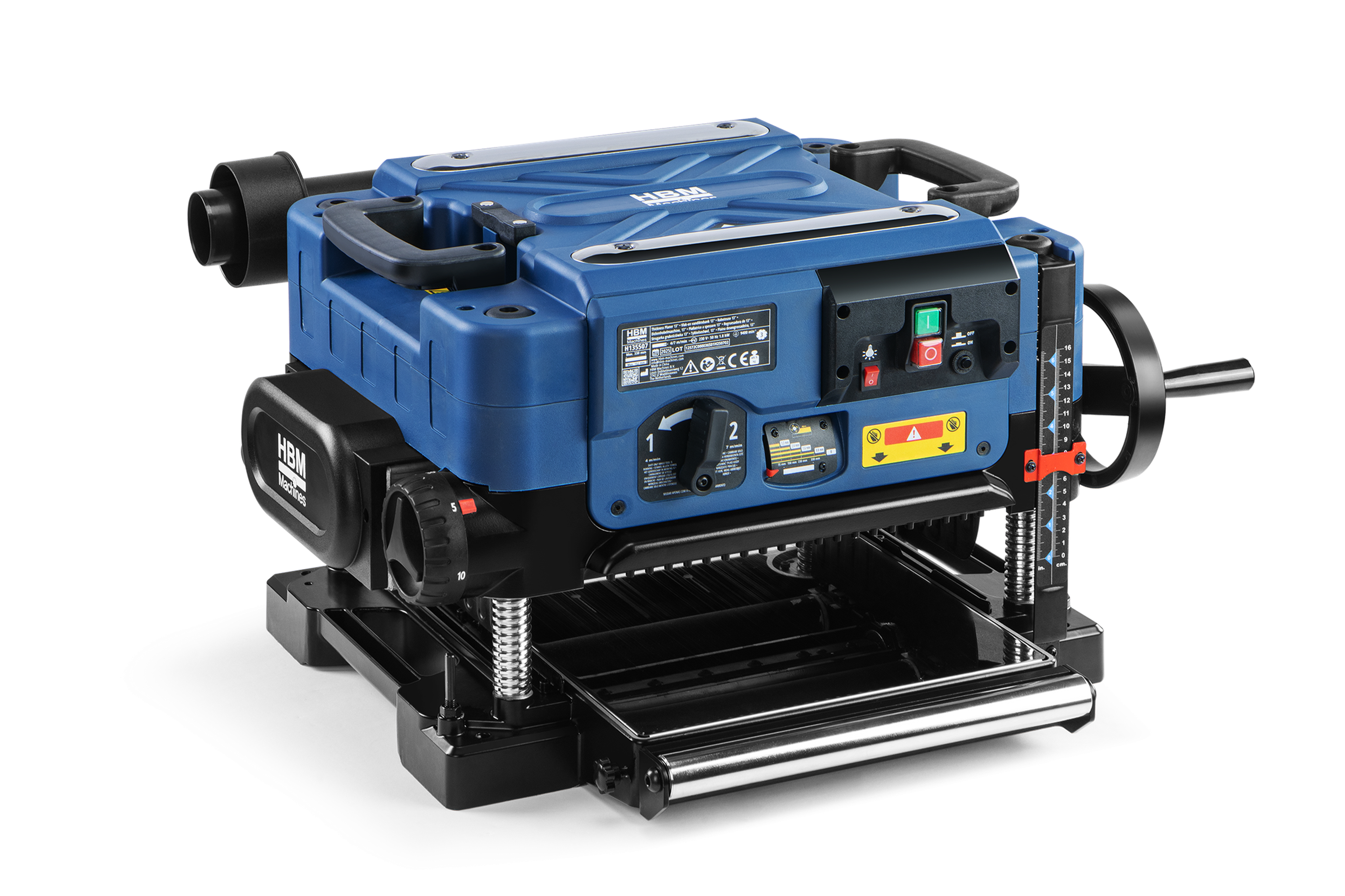 HBM vlak-en vandiktebank 13 inch Image 4