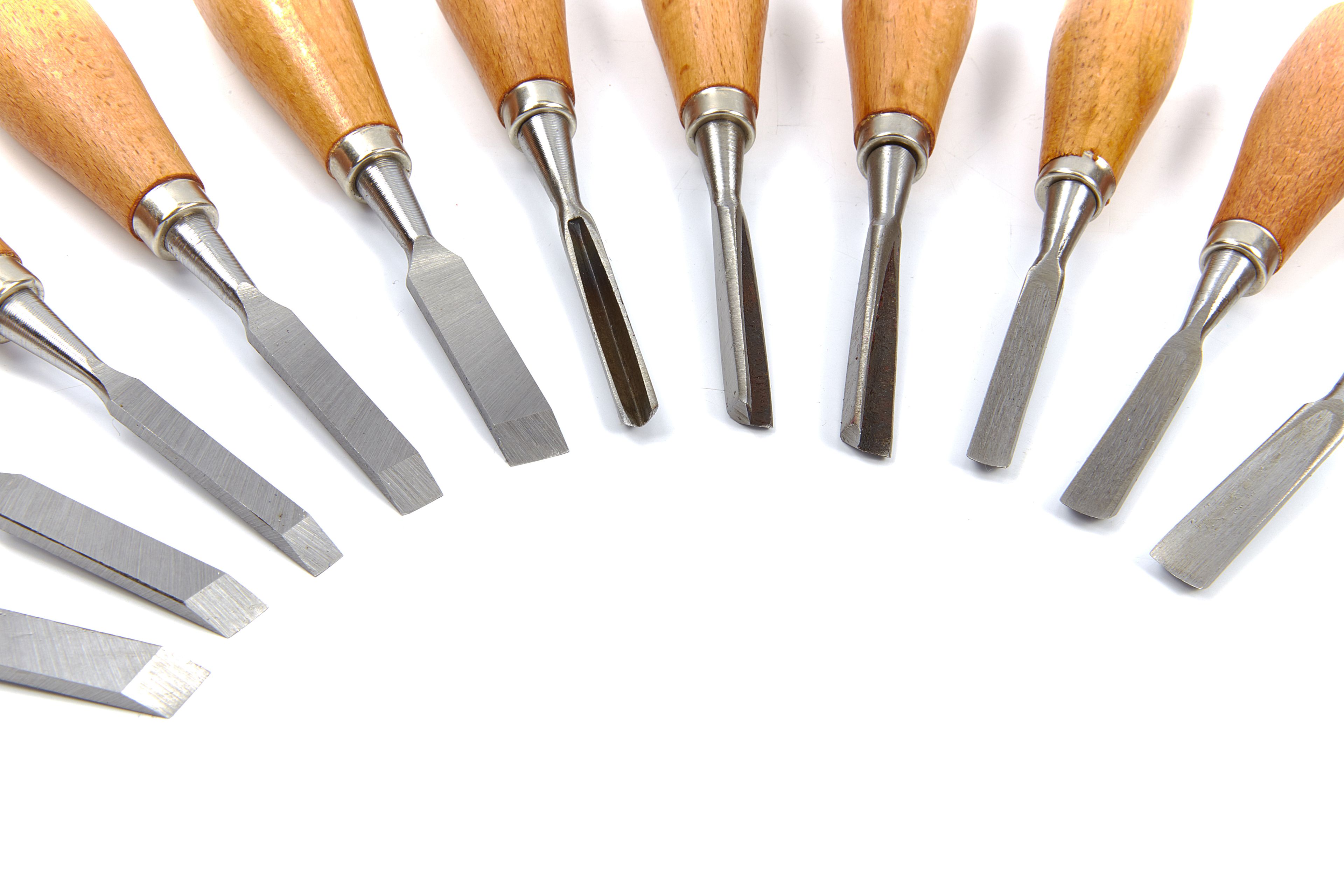 HBM 11 Pezzi Set di Intaglio in Legno Image 2