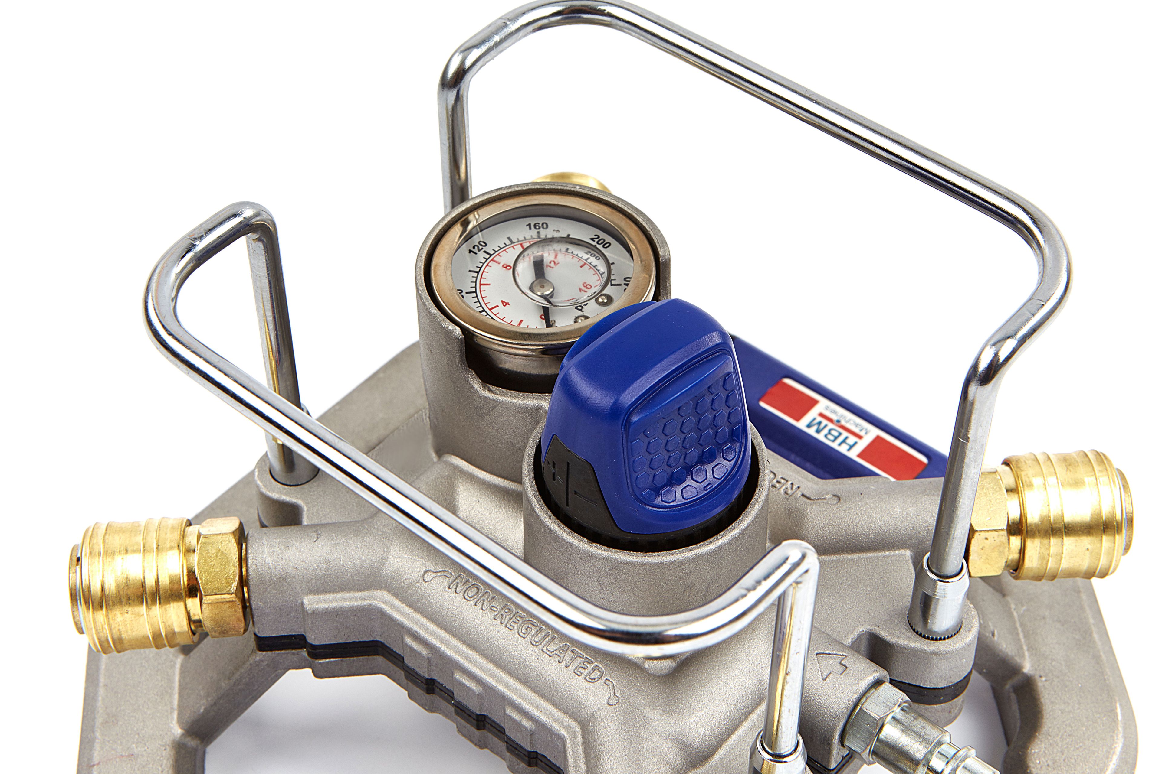 HBM 4 tragbarer Luftverteiler mit EURO-Schnellanschlüssen Image 2