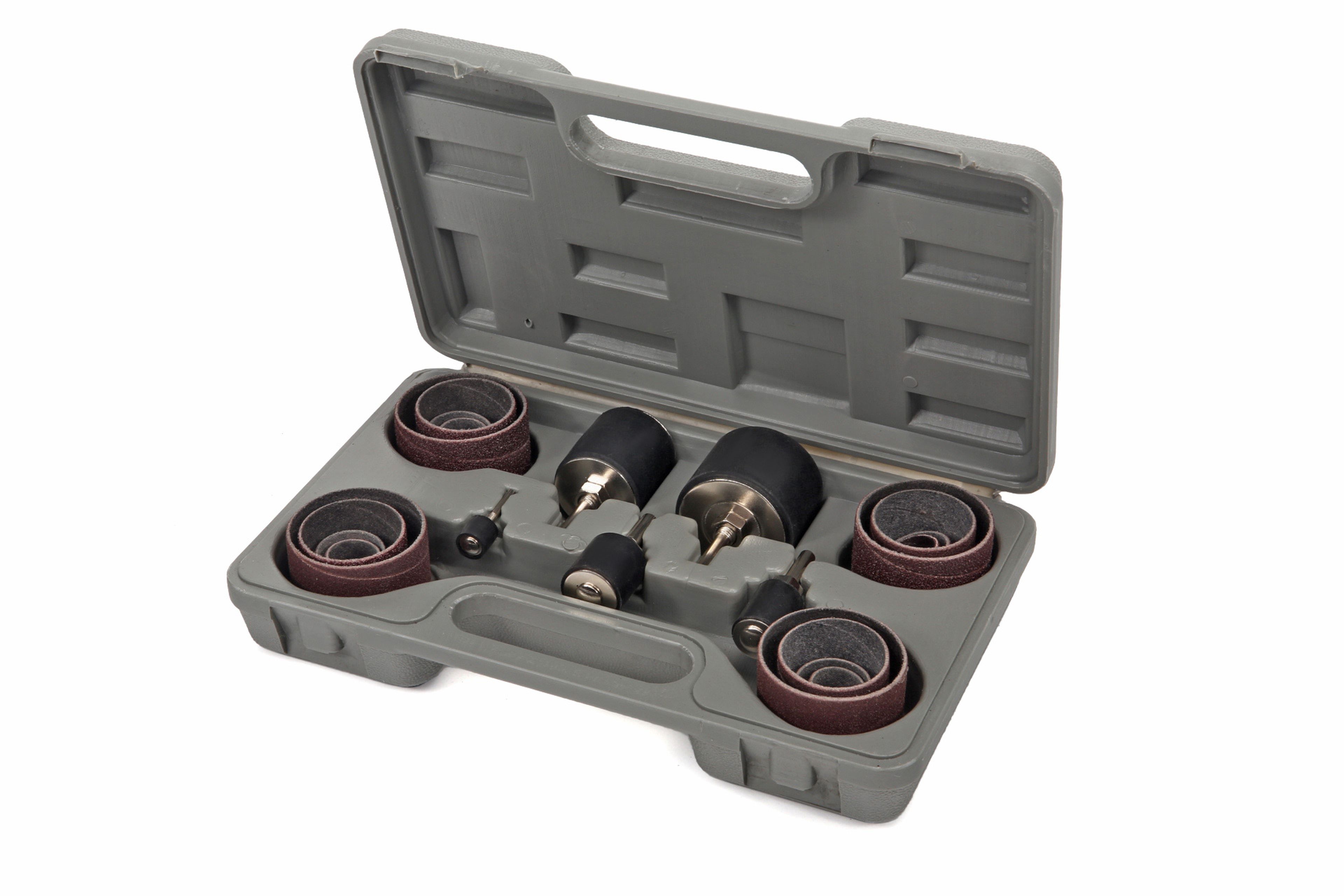 HBM Jeu de 25 tambours de ponçage pour perceuse