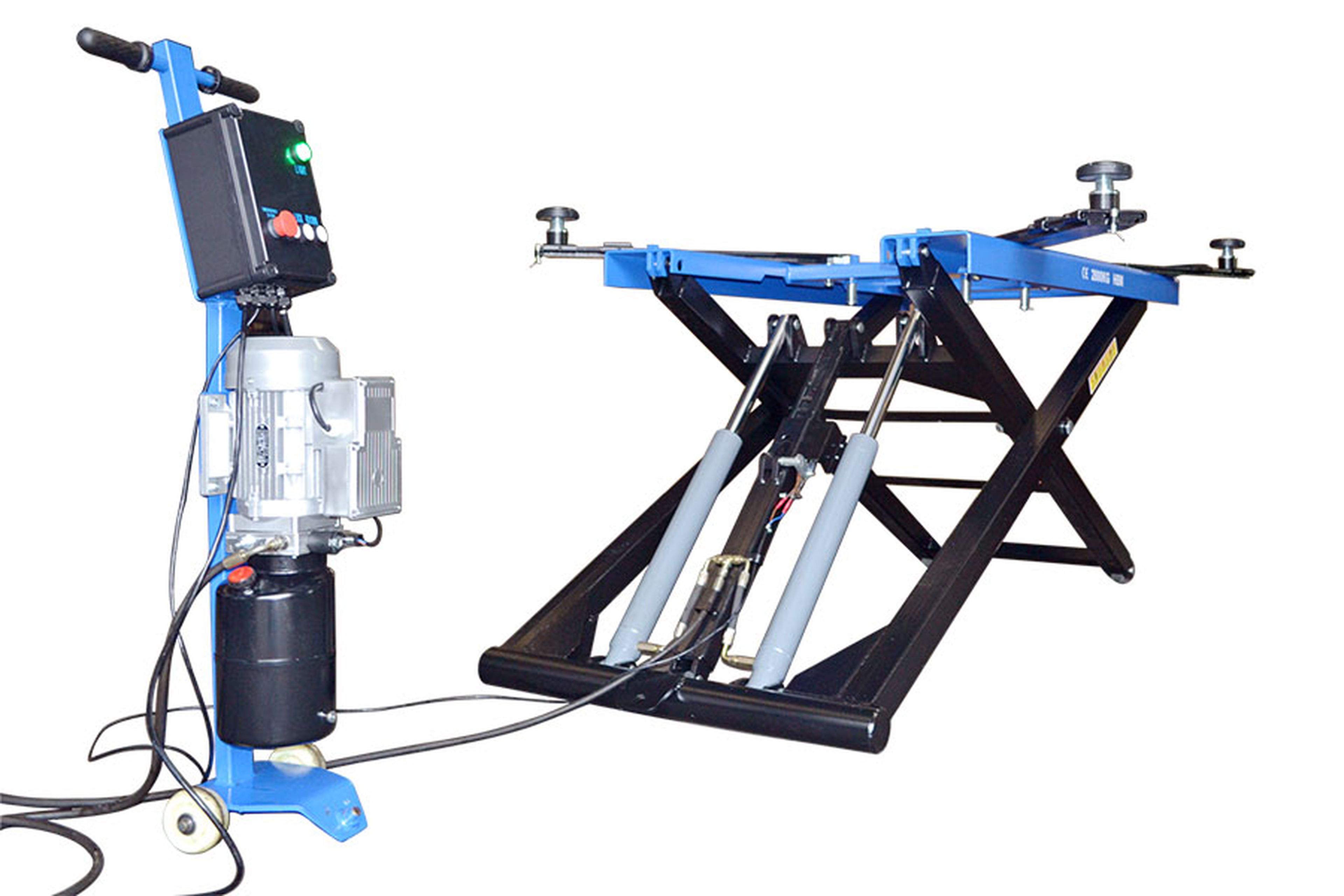 HBM hydraulische verrijdbare autpoetsbrug 2800 kg