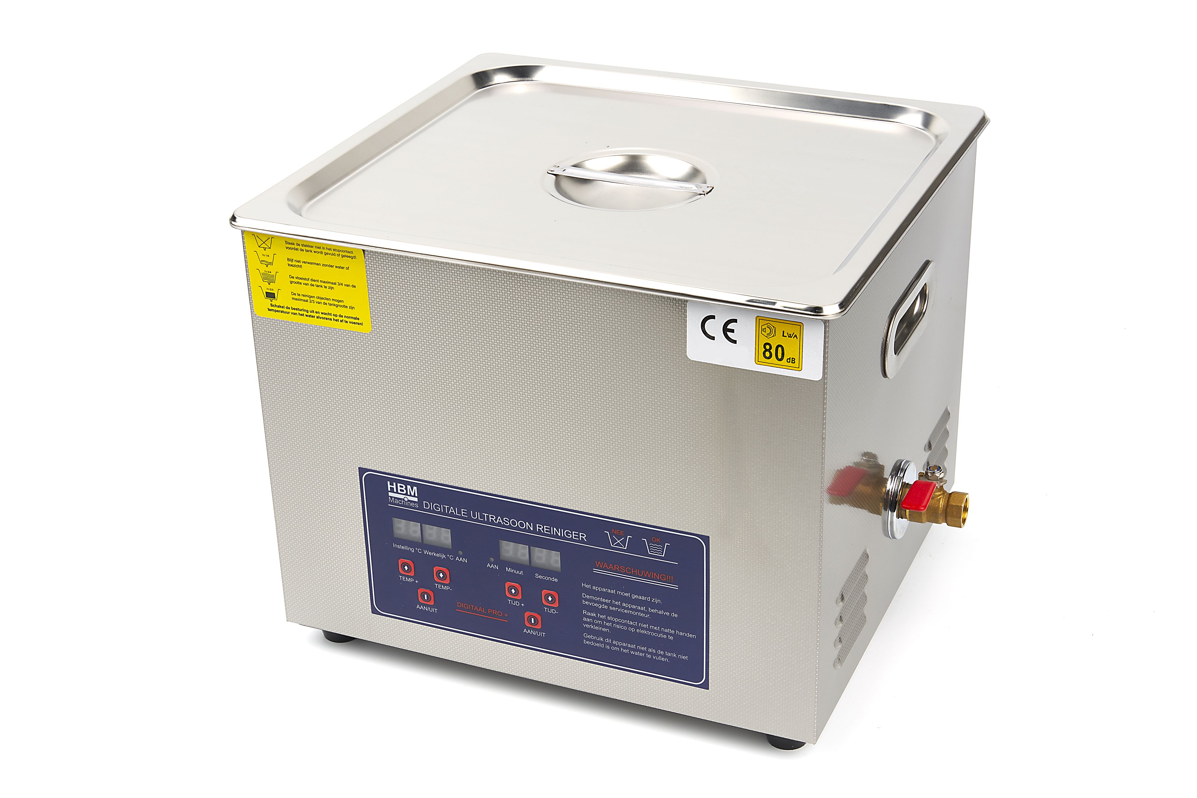 HBM Professionelle Ultraschallreiniger 15 l Image 2