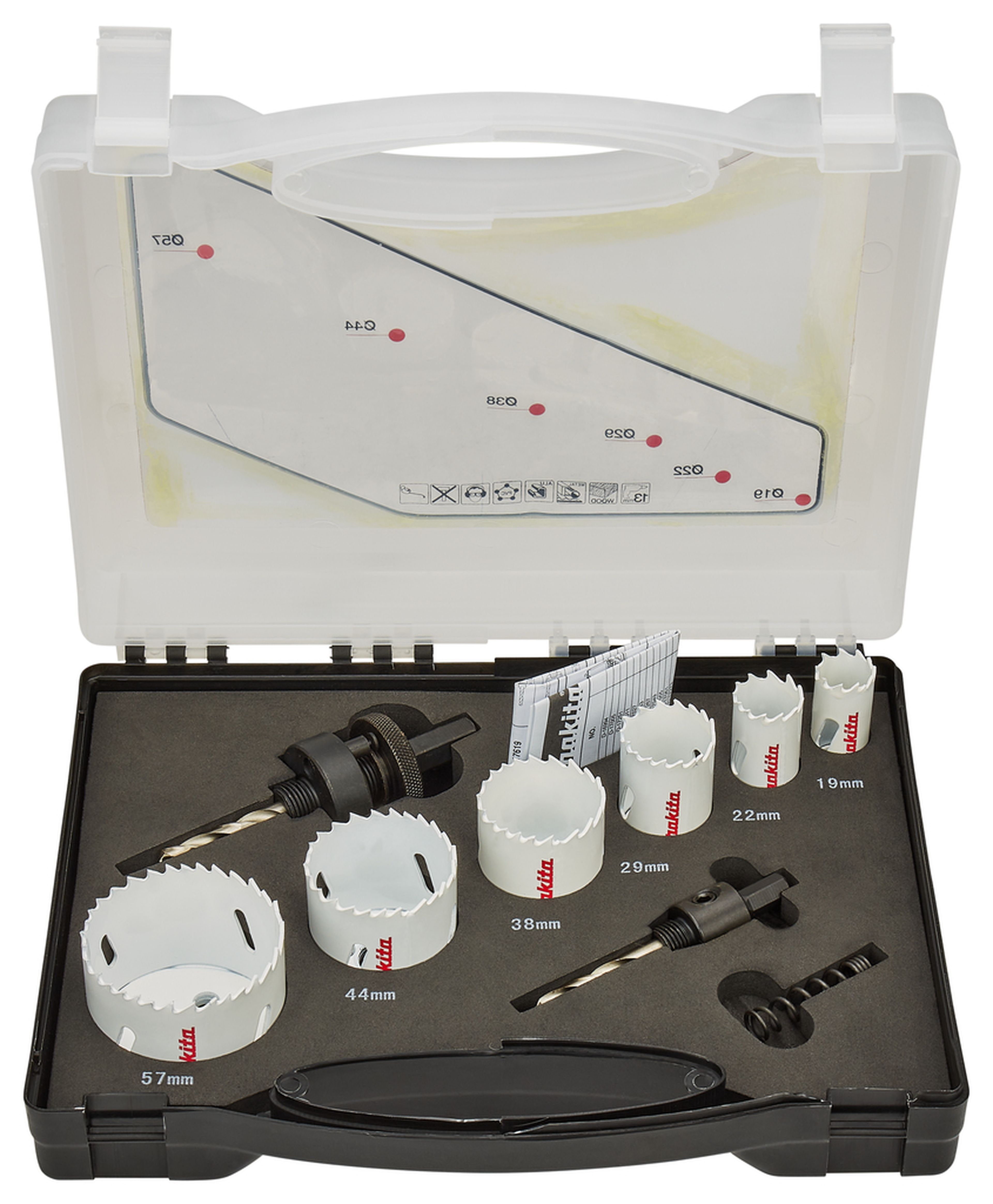 Set di seghe a tazza Makita 6 pezzi D-47117