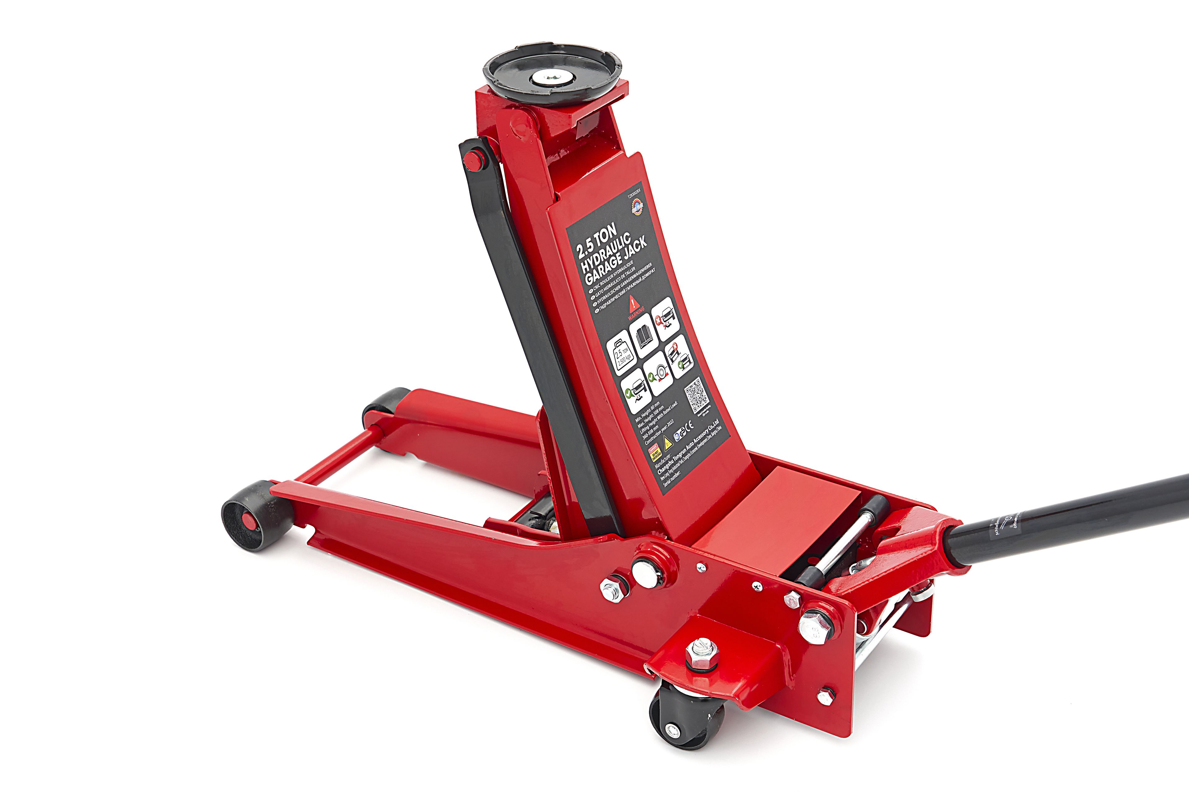 Cric de garage HBM 2,5 tonnes, extra bas, 80 - 508 mm. Image 5