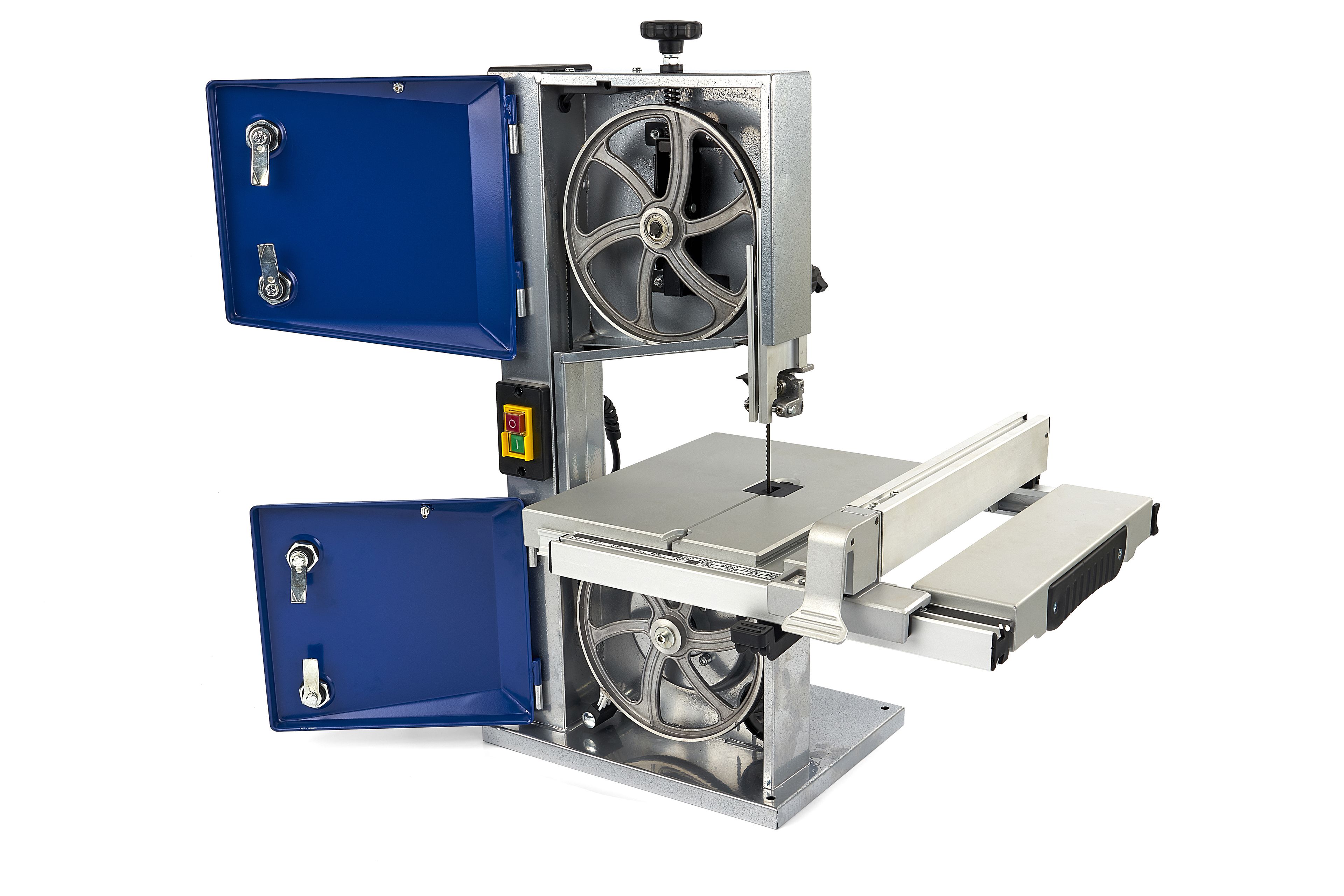 HBM 200 mm. Houtlintzaagmachine met Uitschuifbare en Kantelbare Zaagtafel Image 2