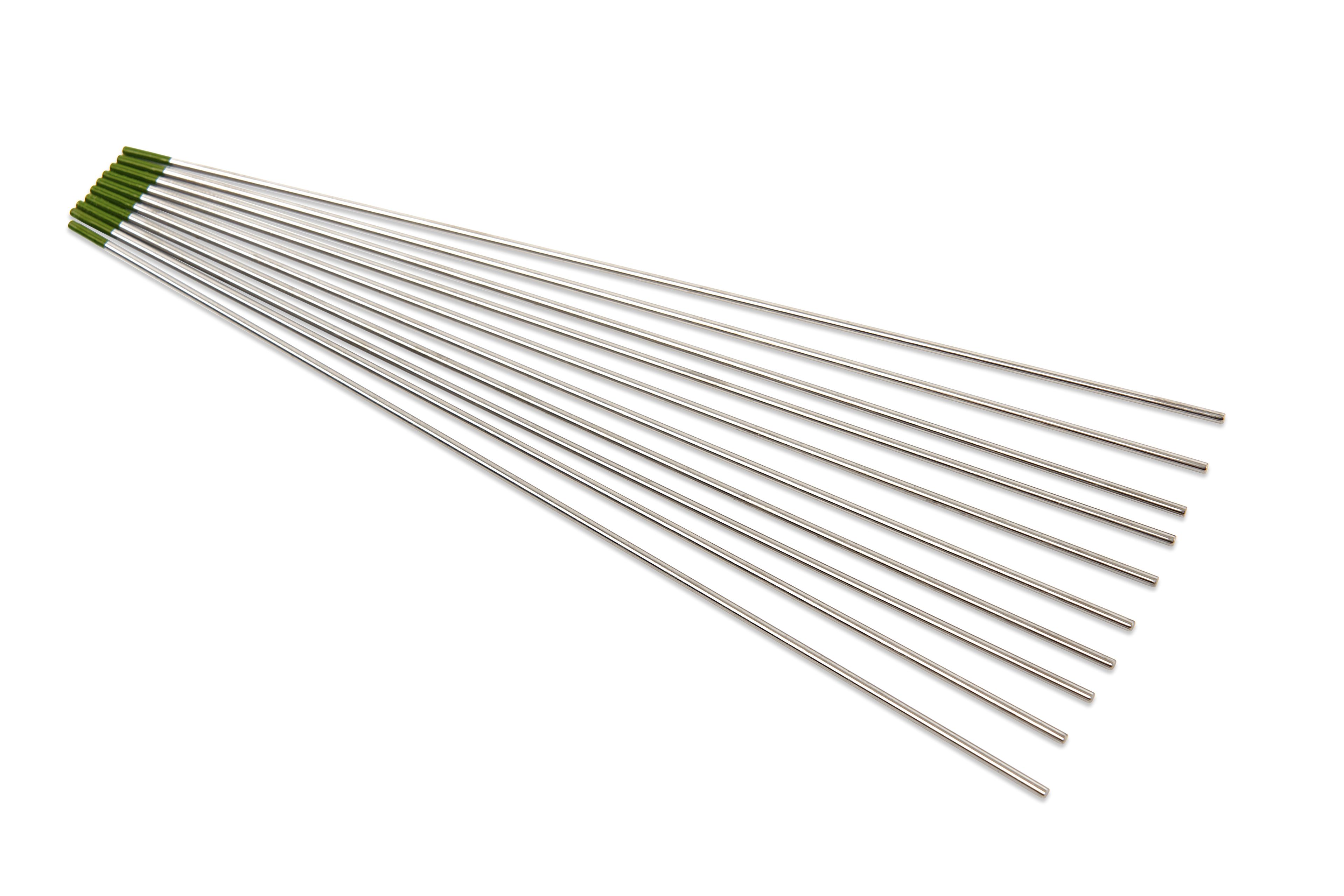 Electrode HBM Tungstène Vert Emballé par pièces 2,4 mm Image 3