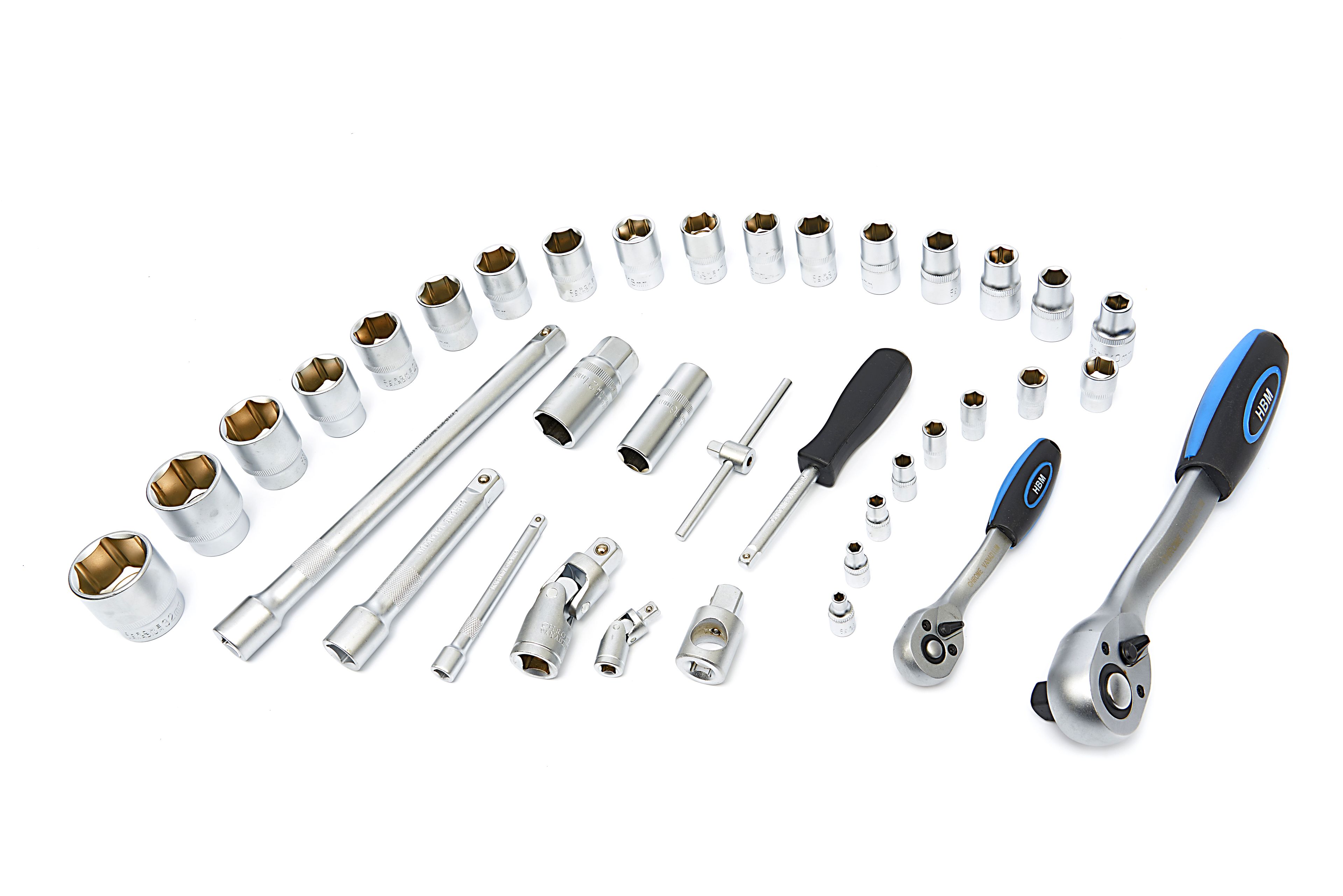 Set di chiavi a bussola HBM 37 pezzi Image 4