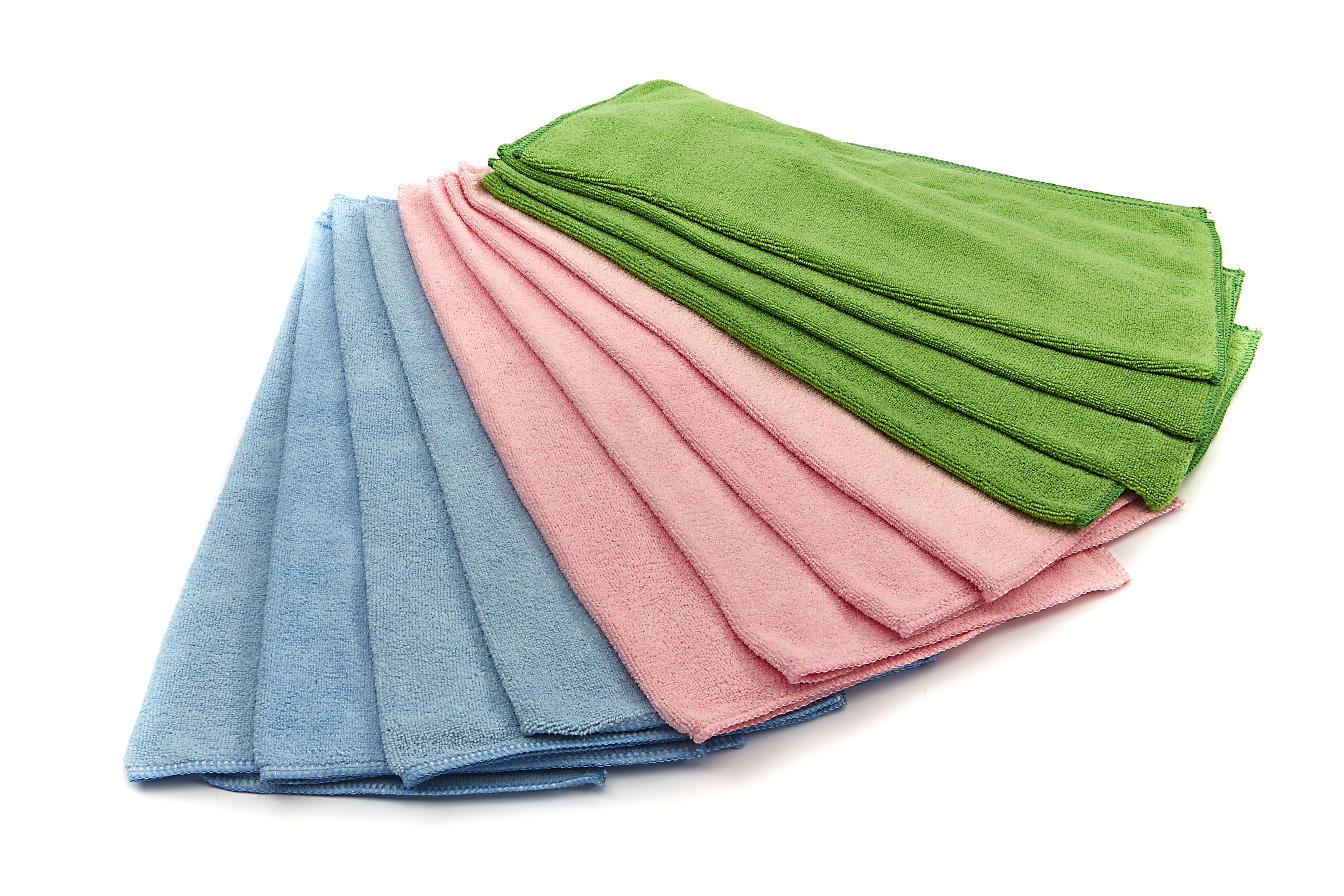 Ensemble de 12 serviettes de nettoyage HBM