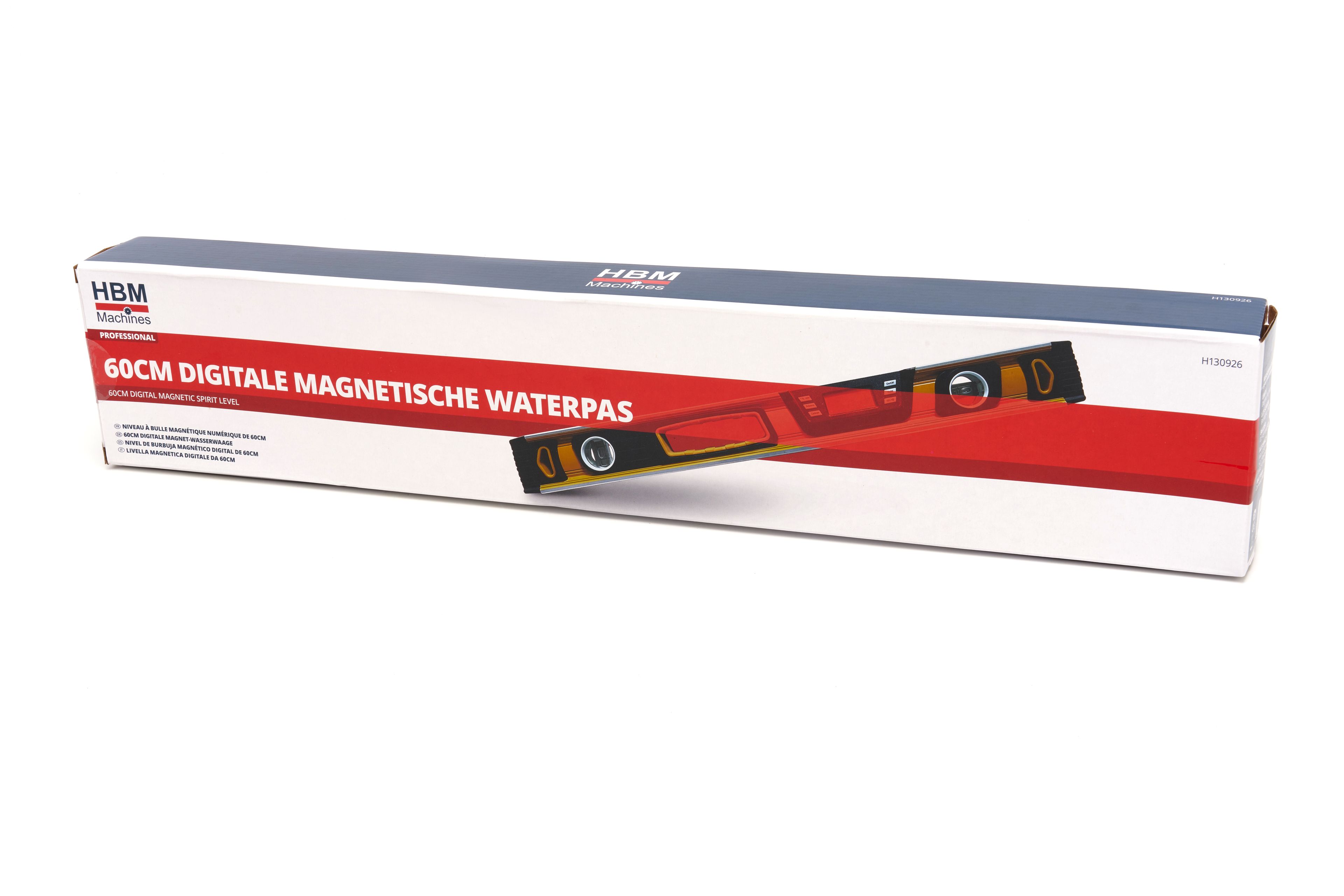 HBM Livelli Digitali Professionali con Magneti e Schermo LCD 60 cm Image 8