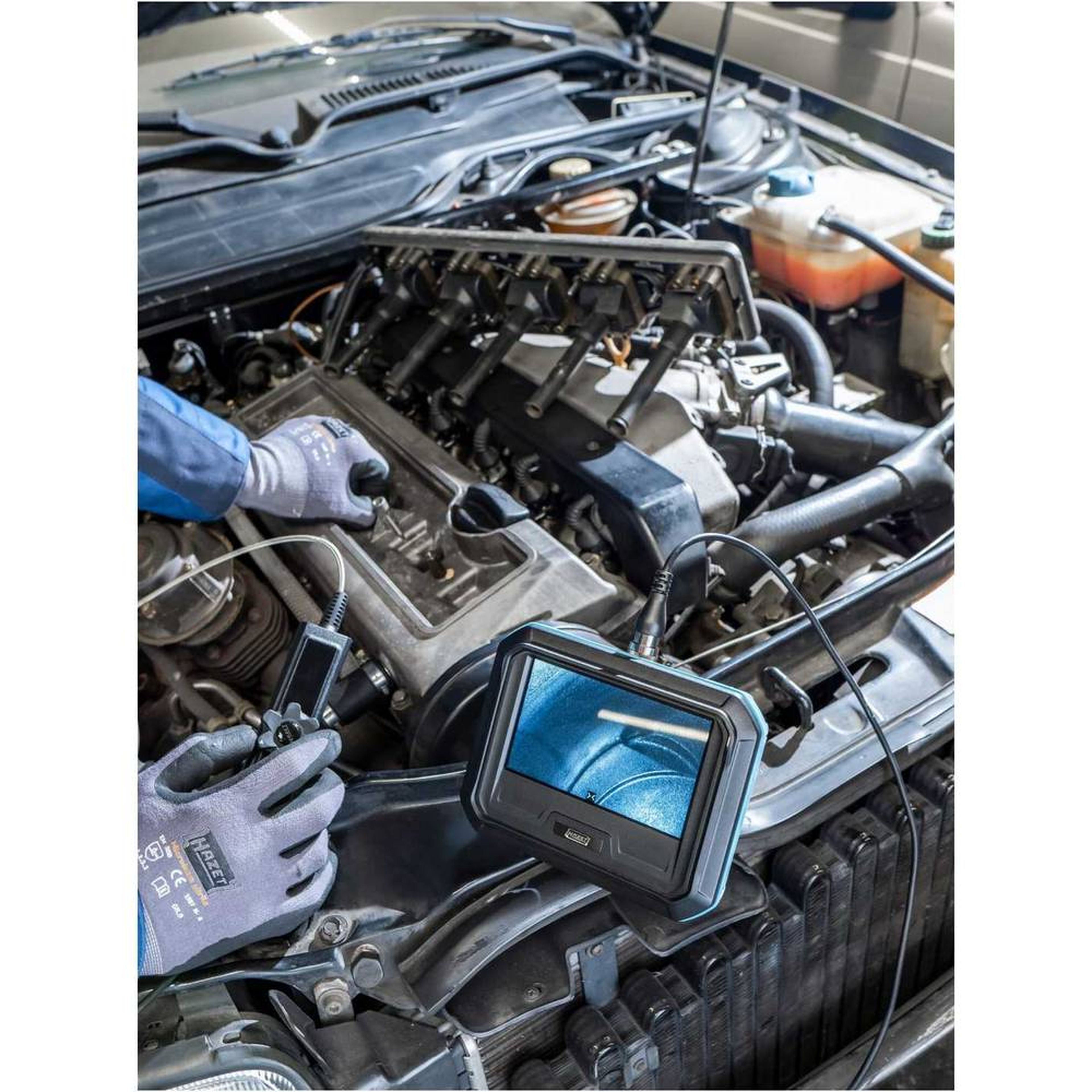 Hazet endoscoop met HD touchscreen en draaibare sonde Image 3