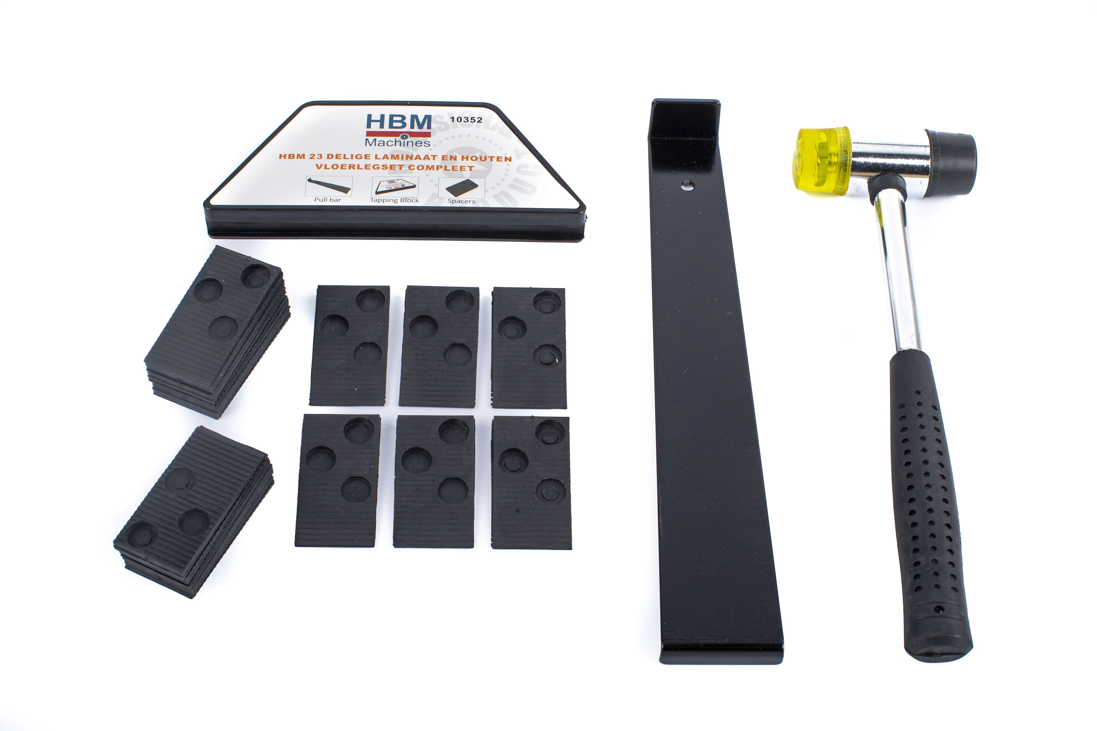 HBM 23 Delige Laminaat en Houten Vloerlegset Compleet