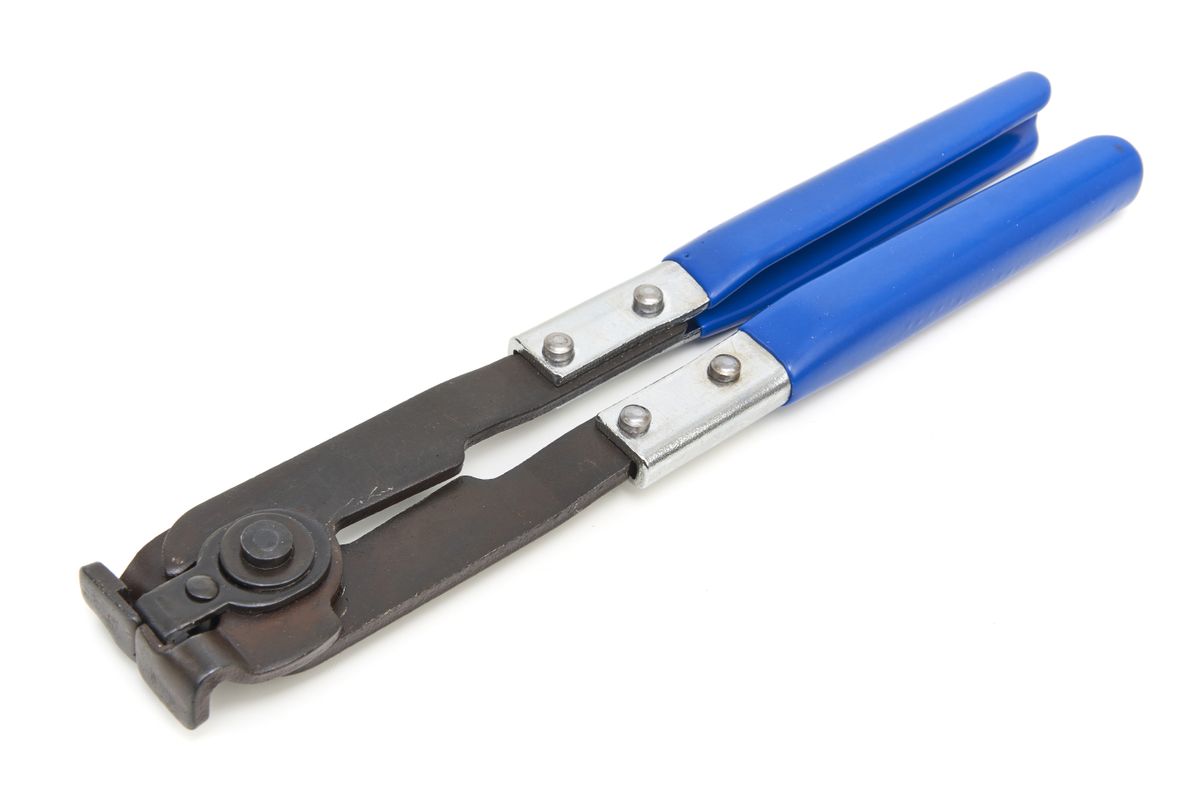 Pinza de abrazadera para mangueras HBM para abrazaderas de <b>1</b> oído