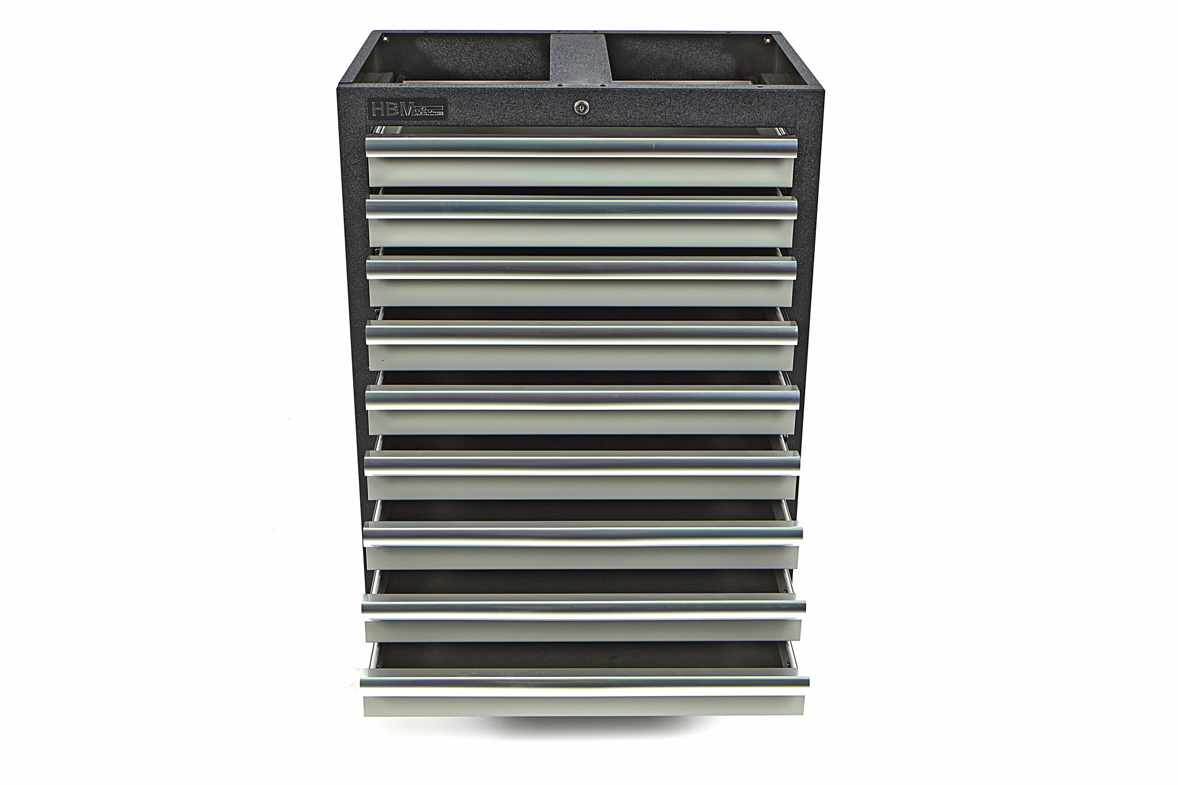 HBM 9 cajones armario de herramientas profesional para mobiliario de taller Image 5