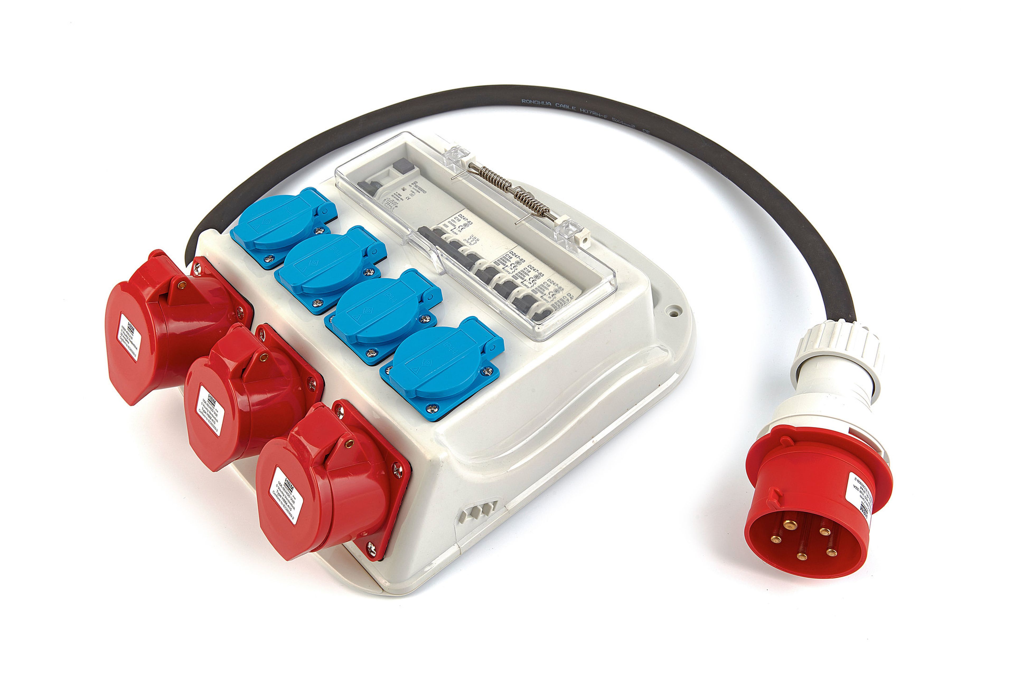 HBM 3 x 400 Volt en 4 x 230 Volt verdeelblok - Penaarde Image 4