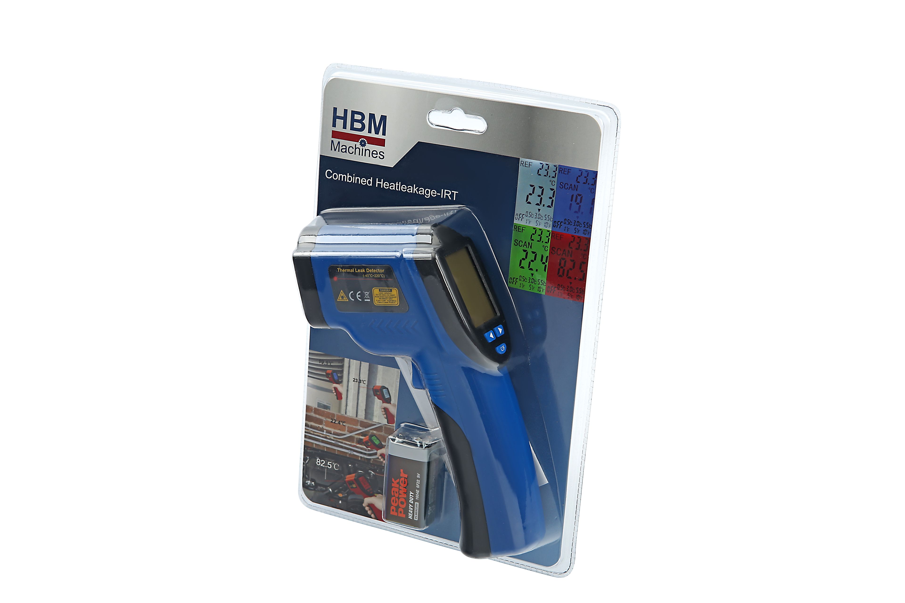 HBM Digitale Infrarood Temperatuurmeter - Lekkagevinder Model 2 Image 5