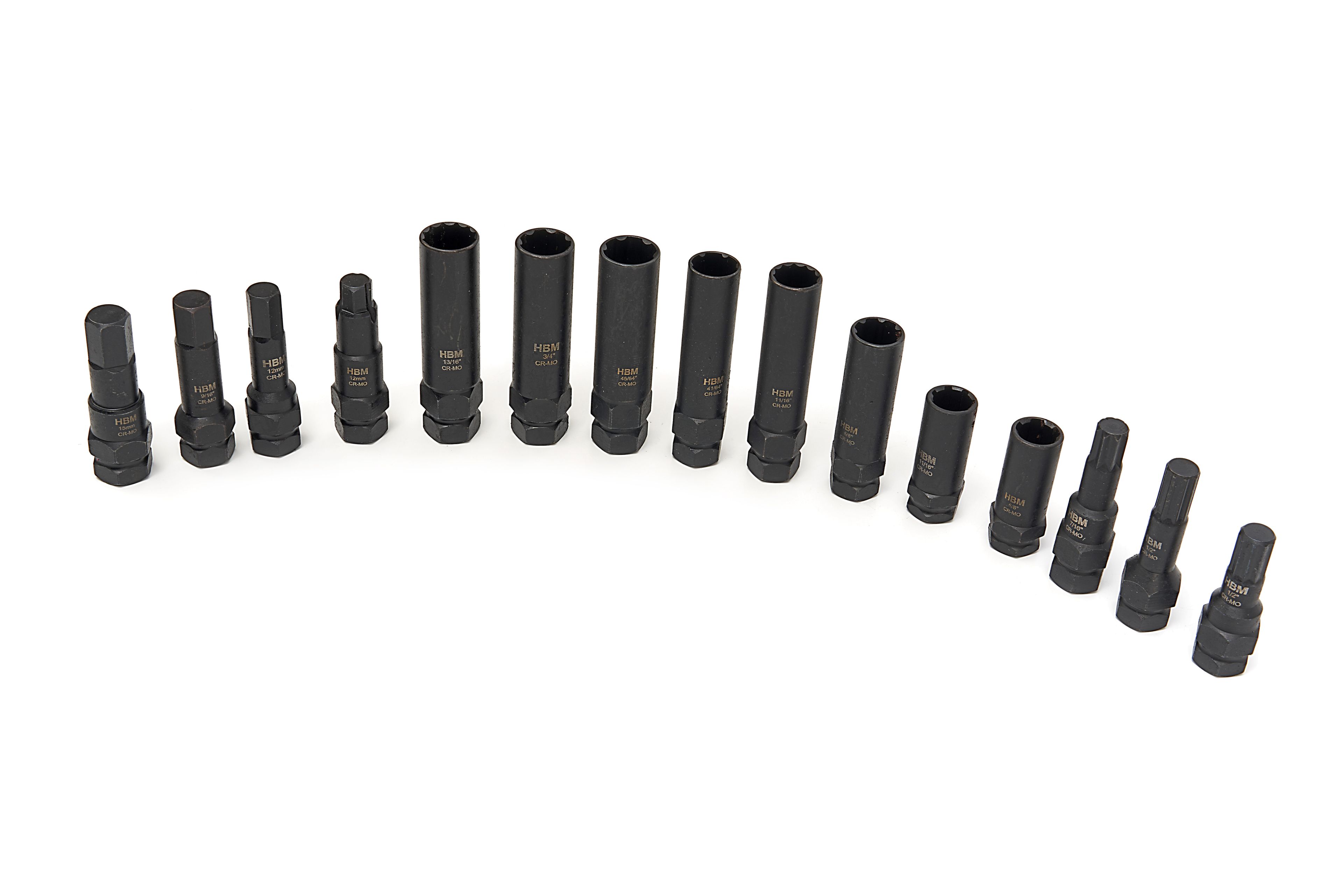 Set di smontaggio bulloni ruota HBM, 16 pezzi Image 4