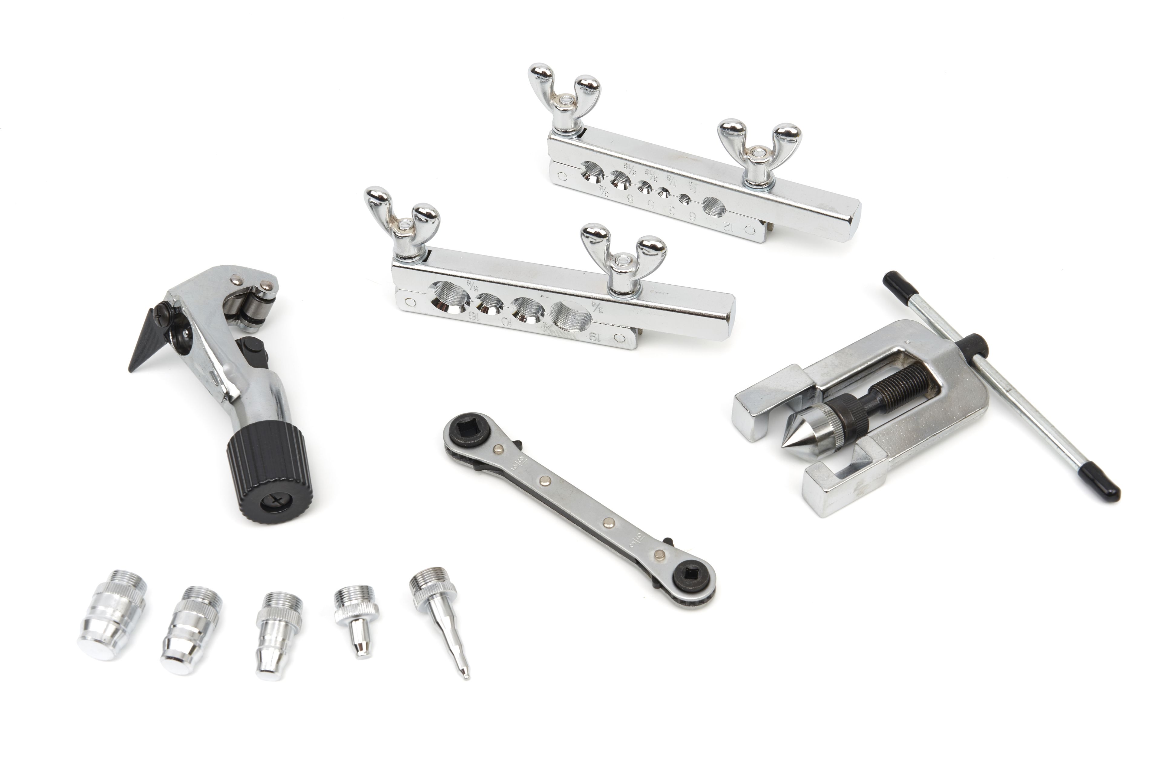 HBM Jeu de 10 pièces pour conduites de carburant avec coupe-tube, jeu de coupe-tube de luxe Image 2