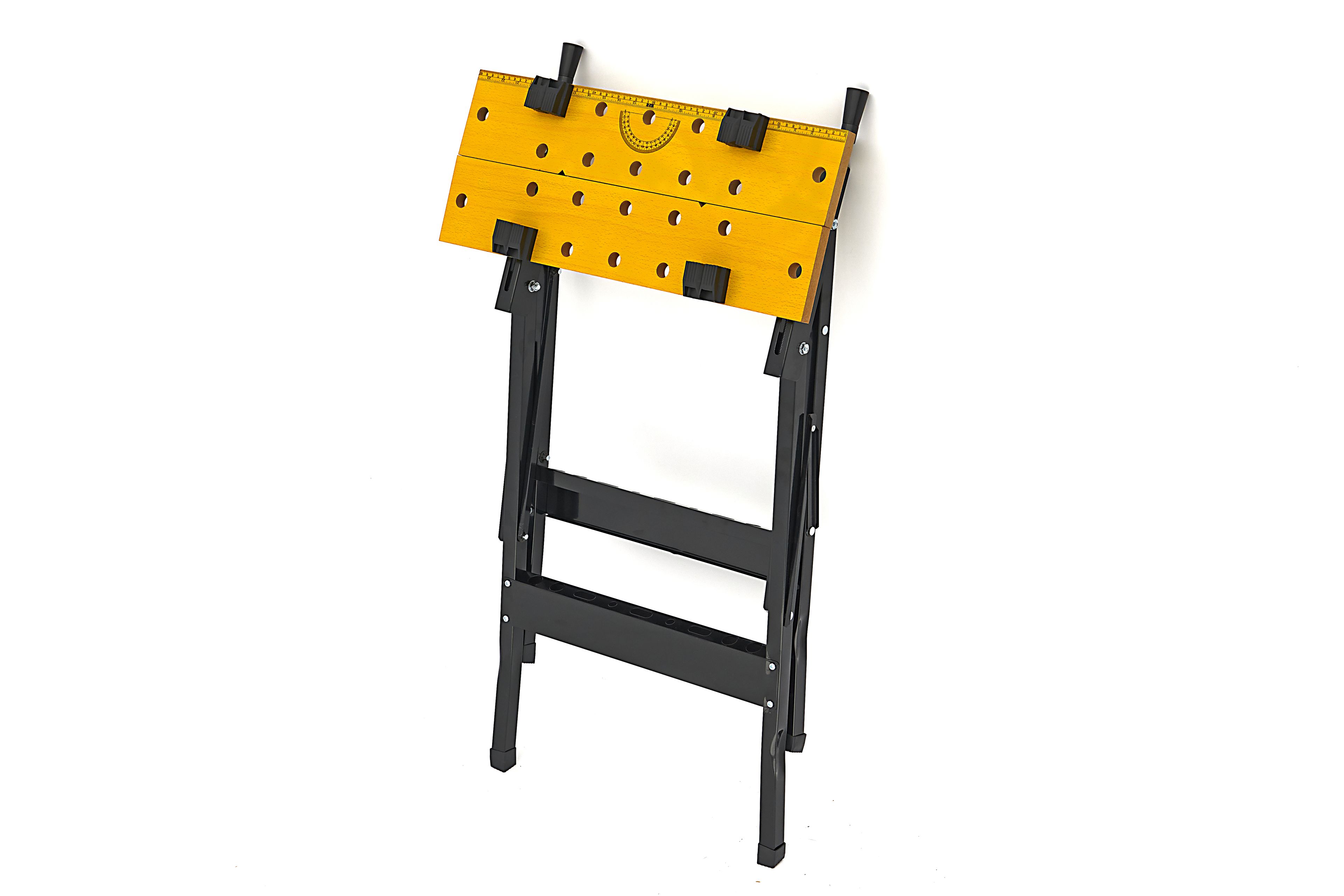 Établi portable pliable et lourd HBM avec plan de travail inclinable et 150 kg. Capacité Image 13